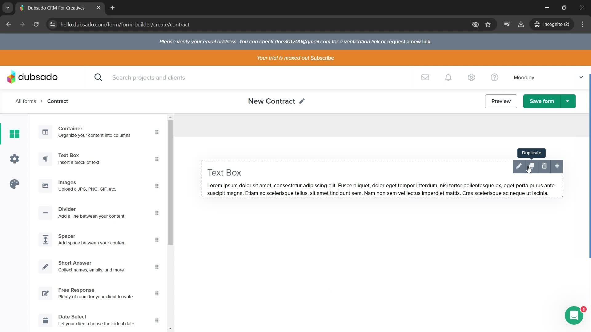 General browsing screenshot