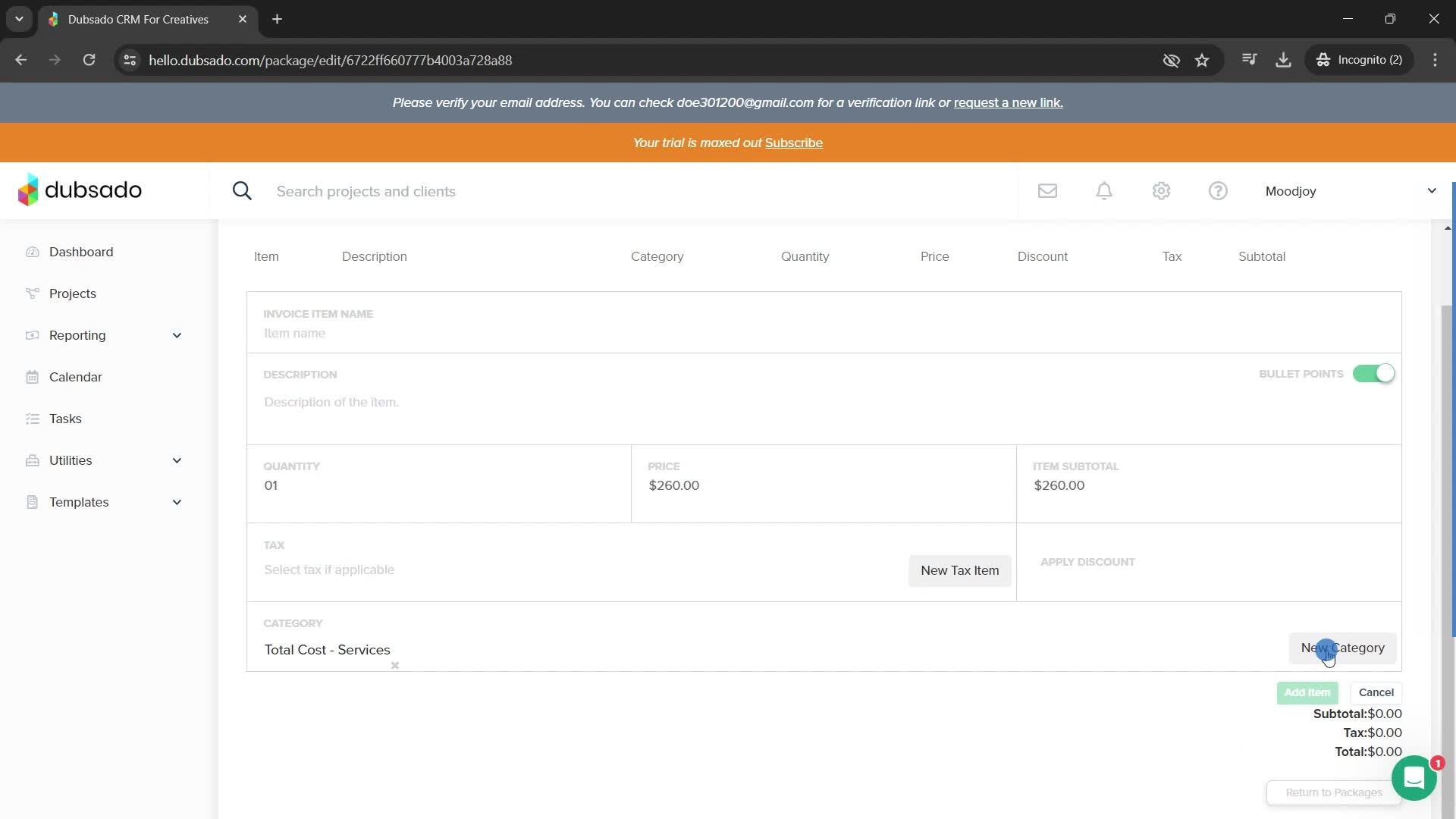 General browsing screenshot