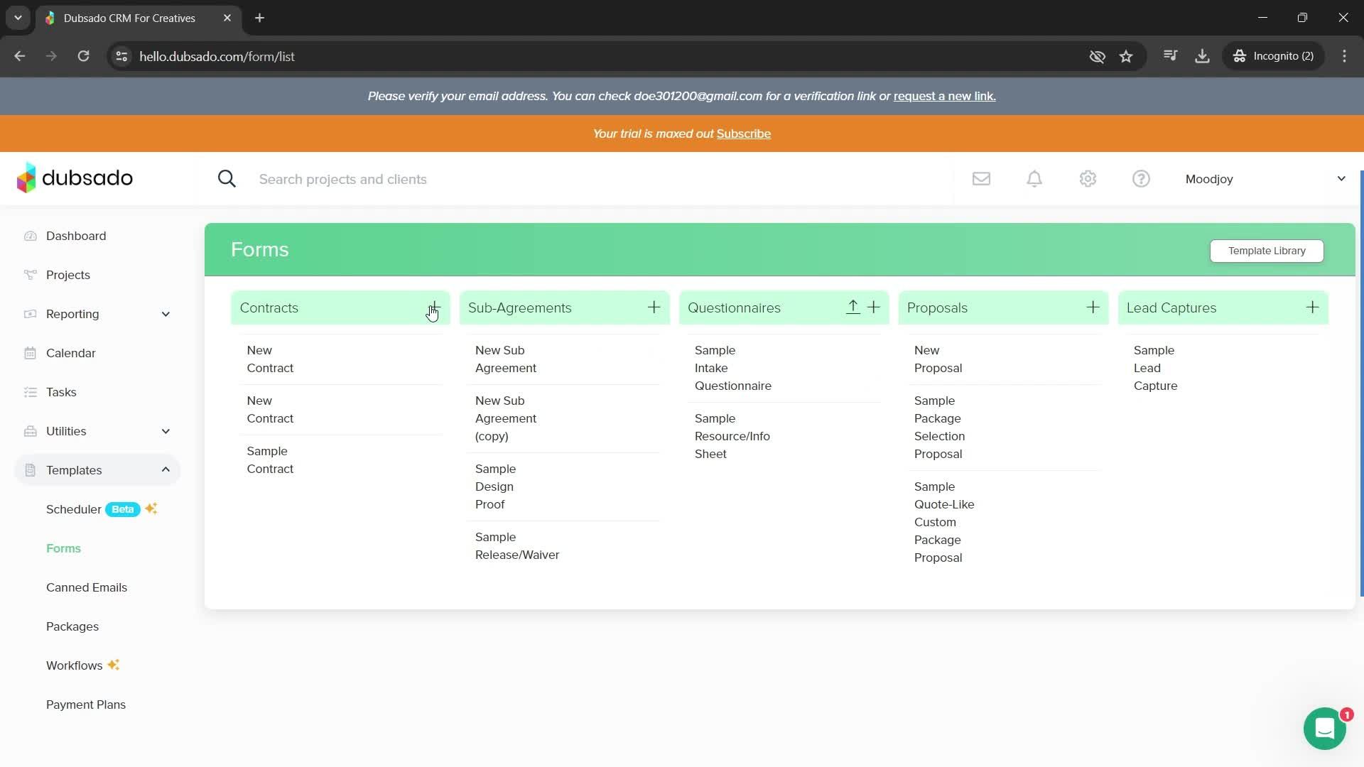 General browsing screenshot