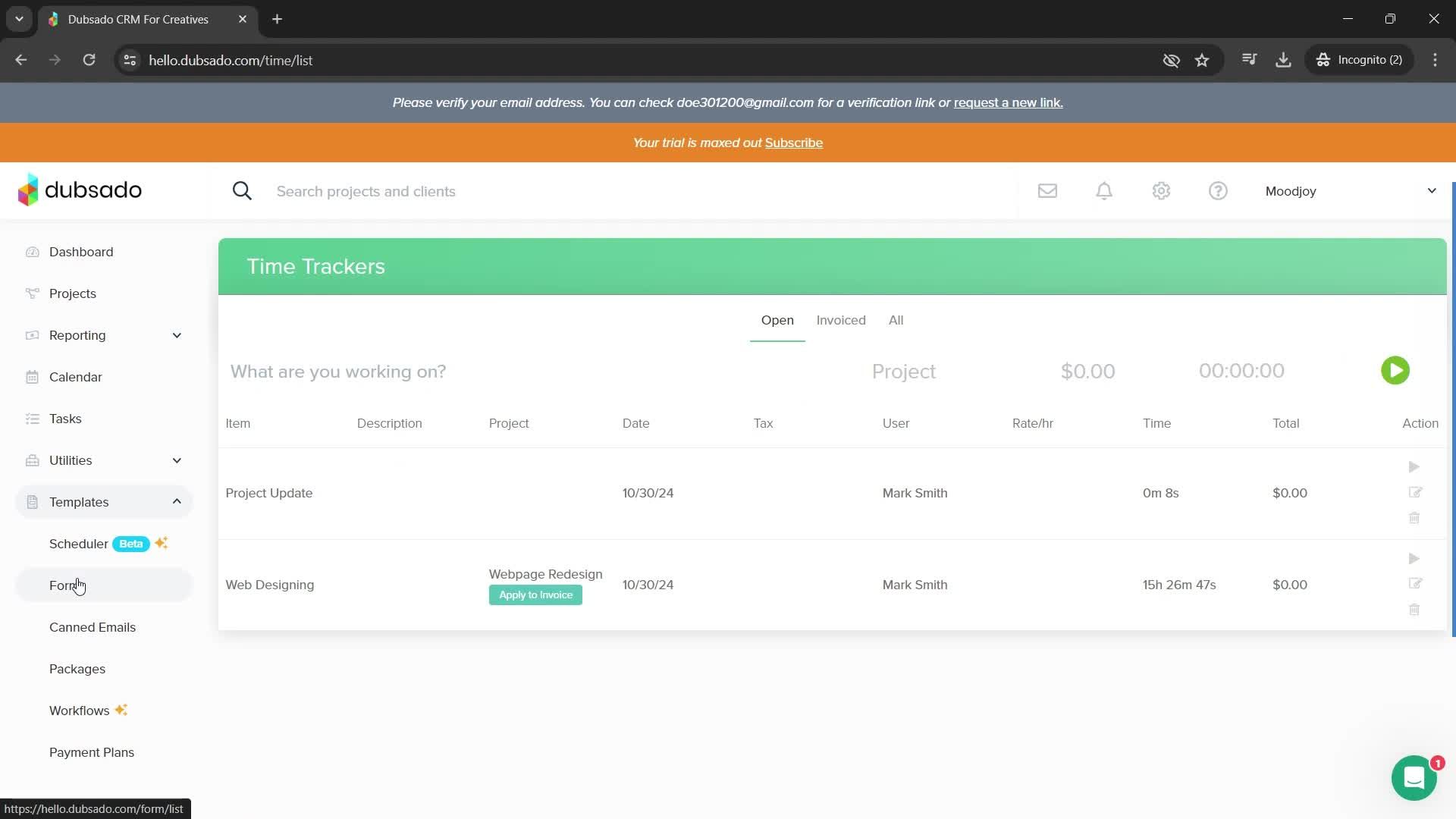 General browsing screenshot