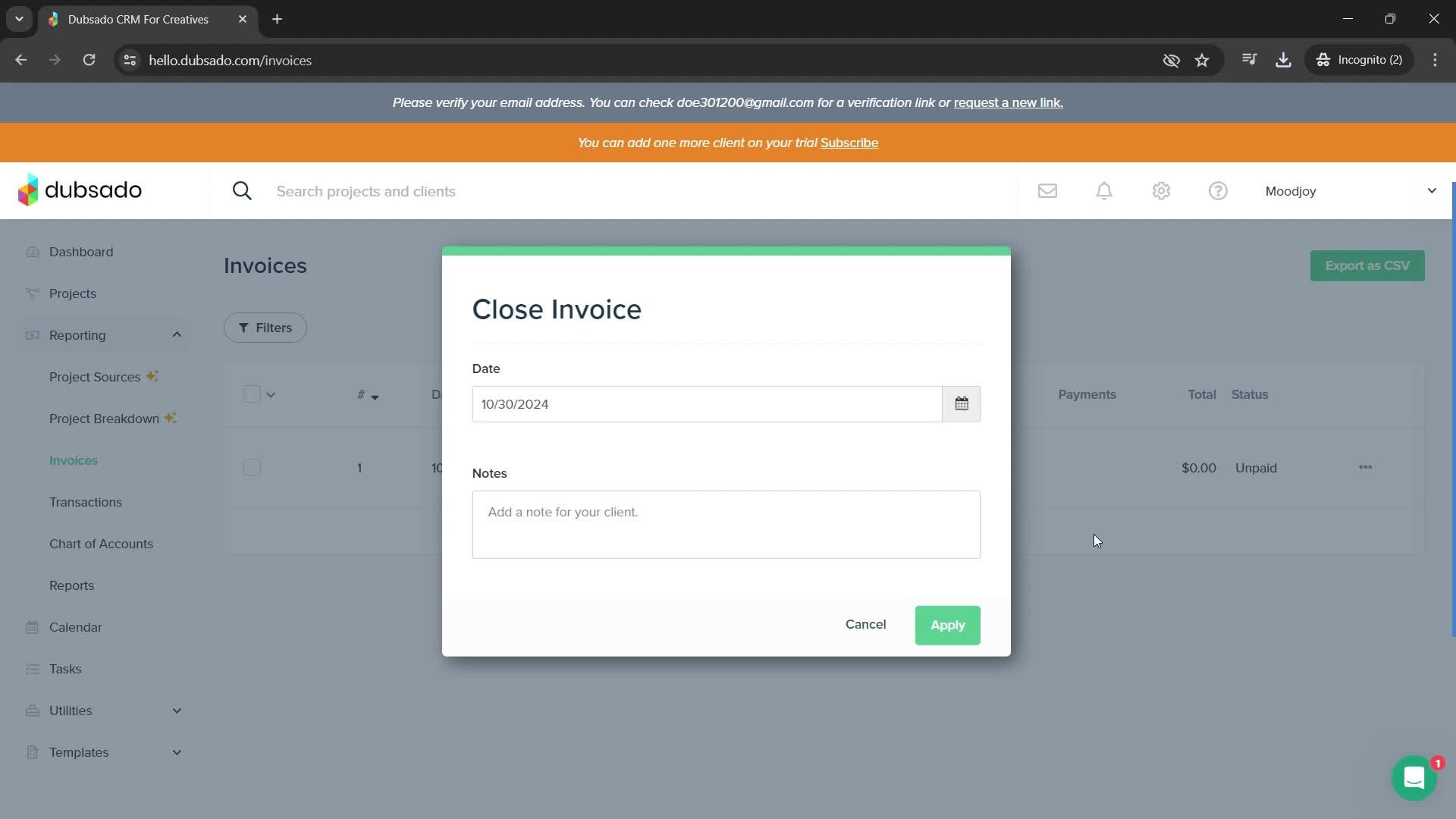 General browsing screenshot