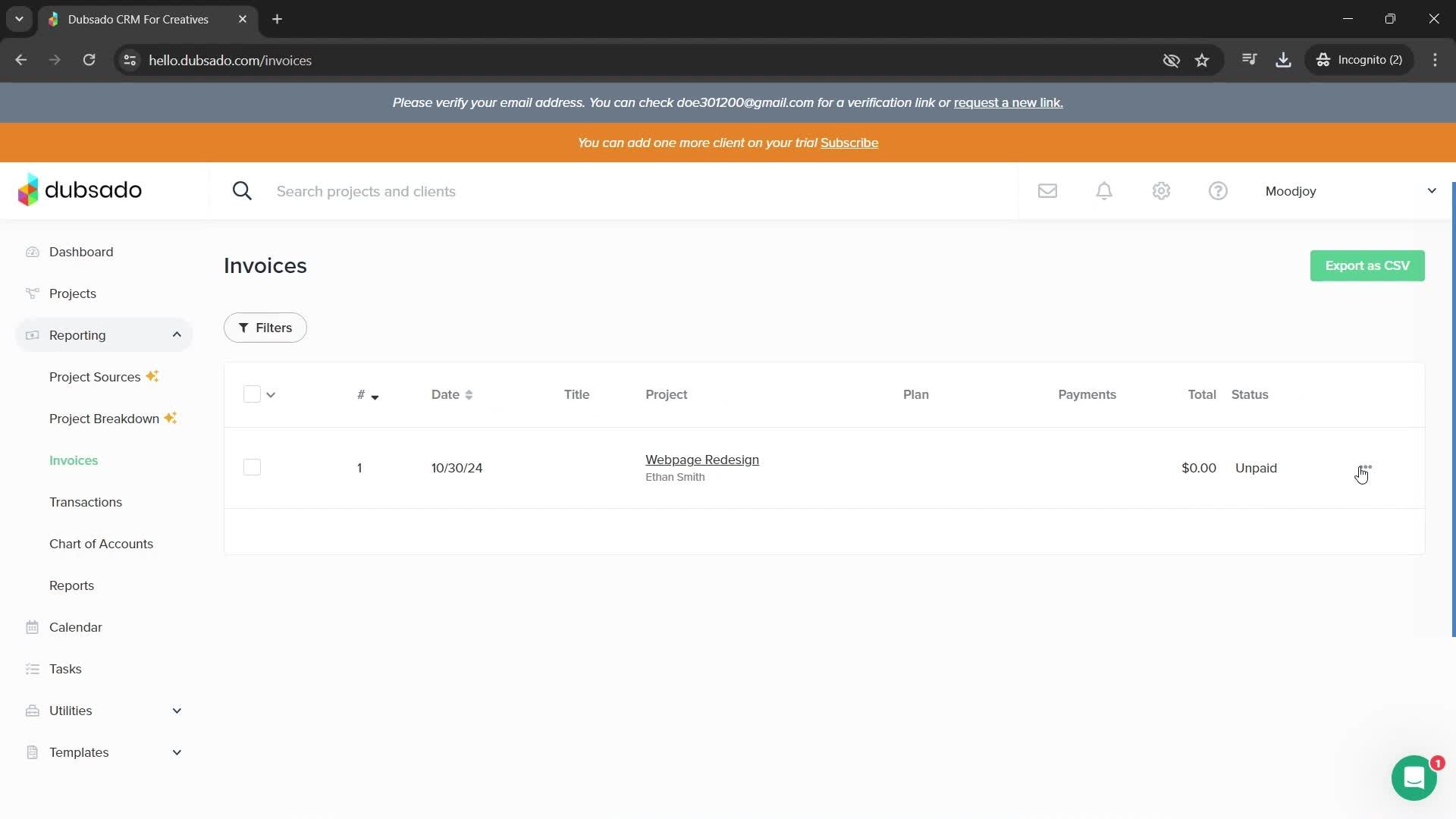 General browsing screenshot