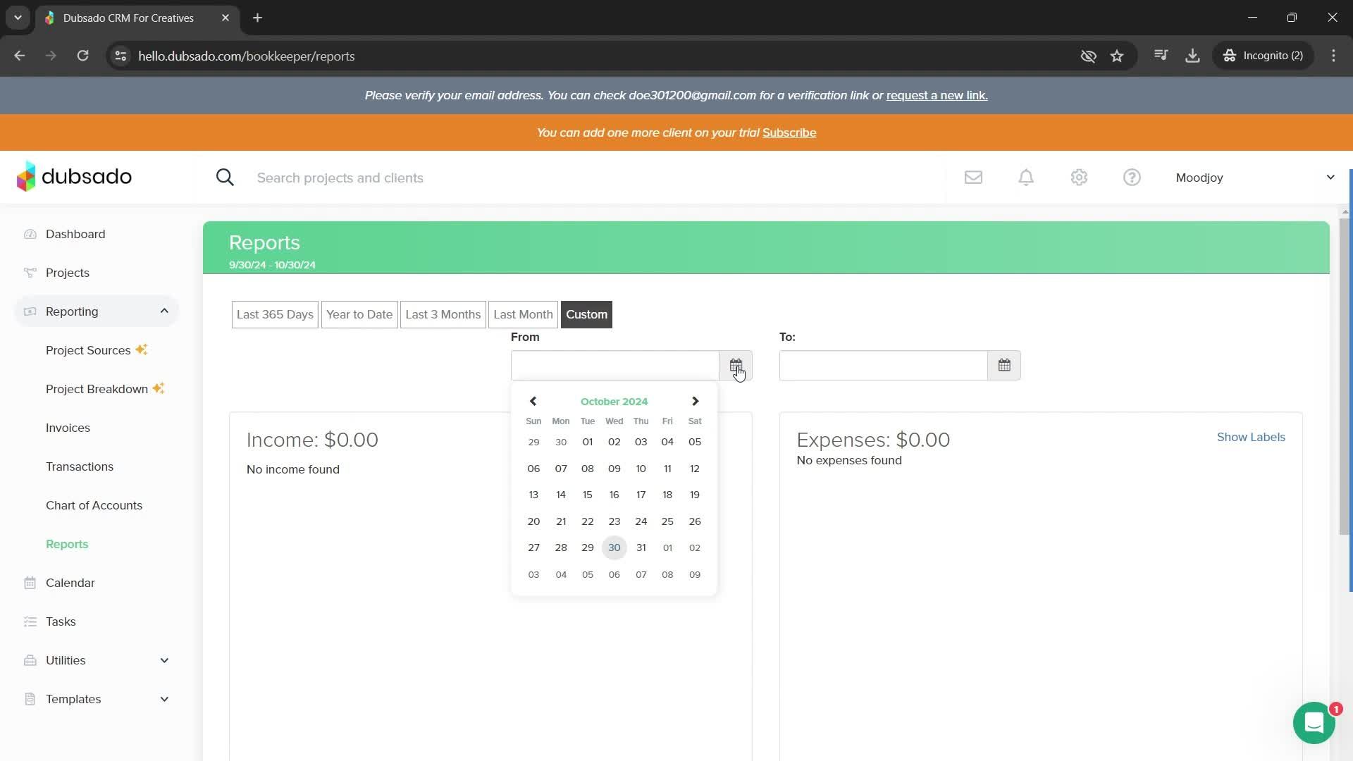 General browsing screenshot