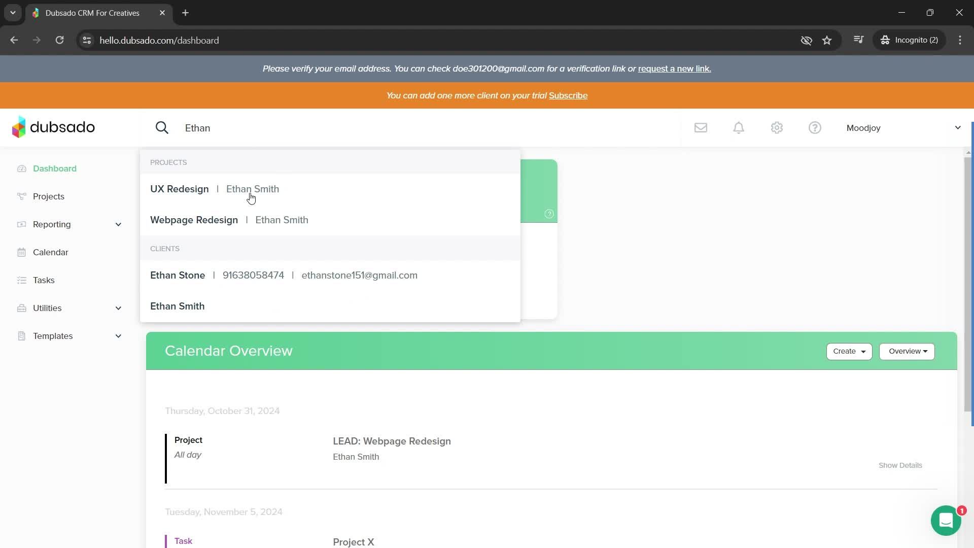 General browsing screenshot