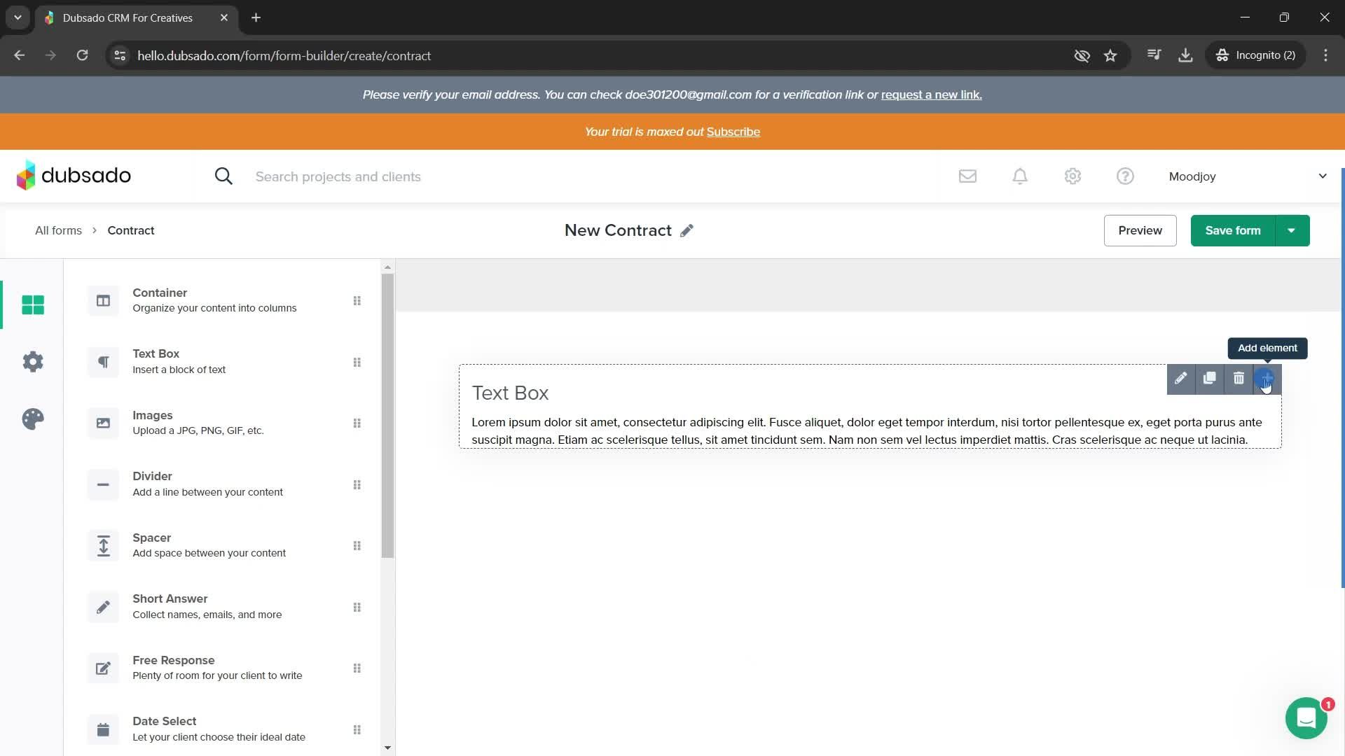 General browsing screenshot