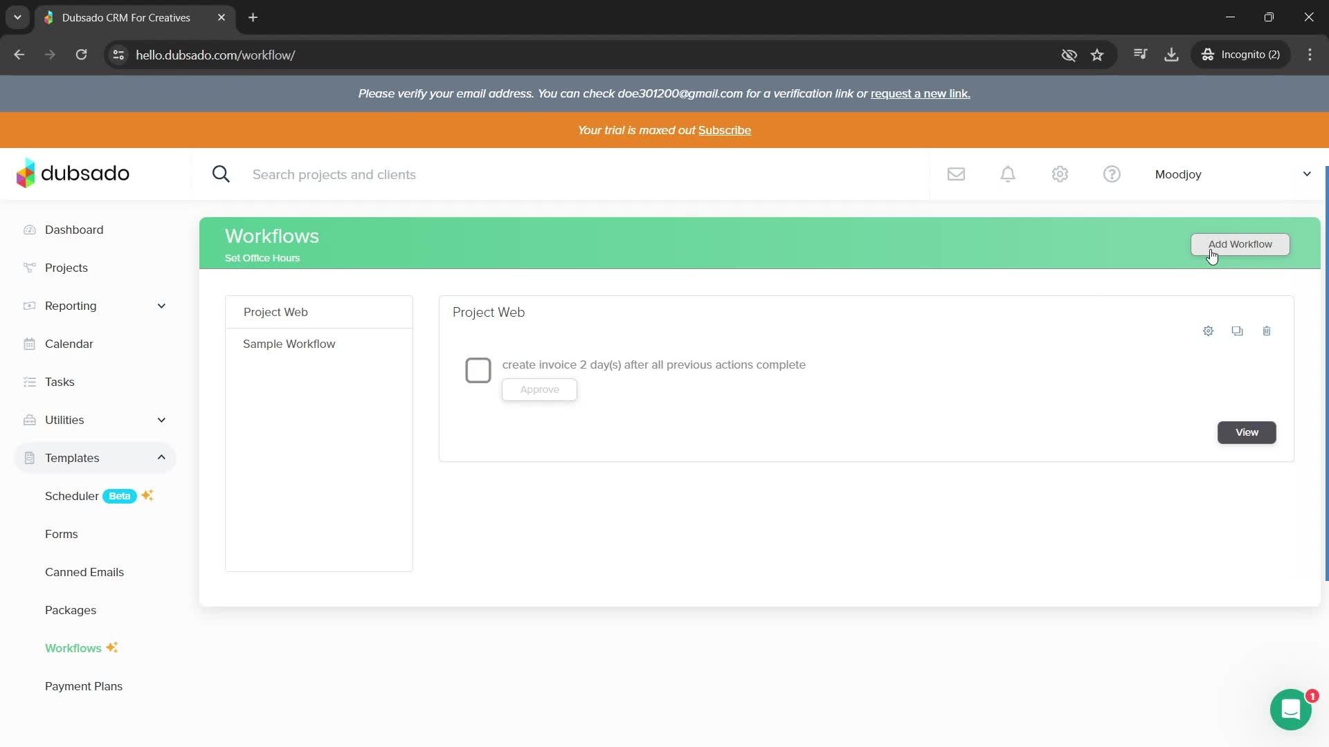 General browsing screenshot