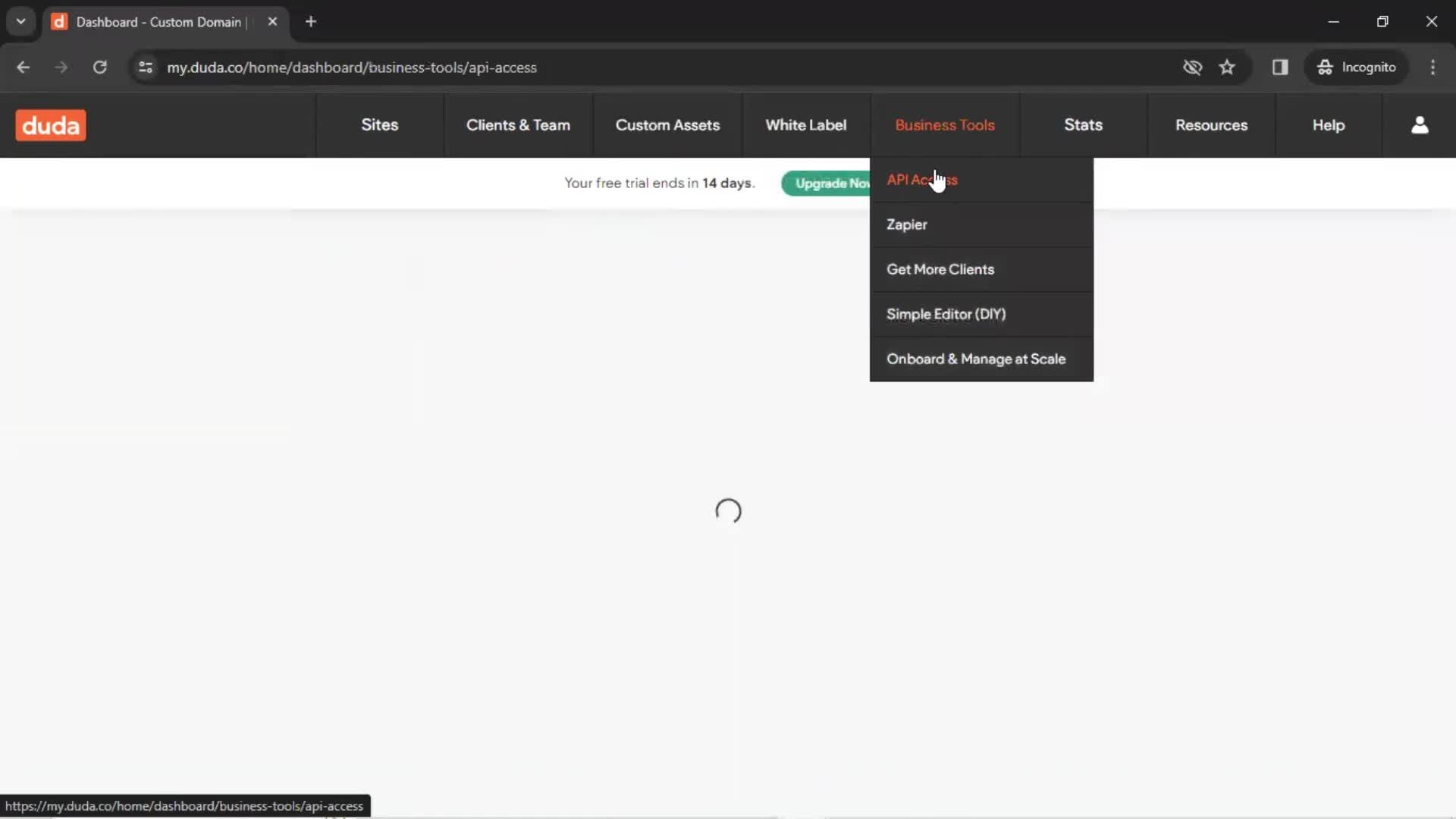 General browsing screenshot