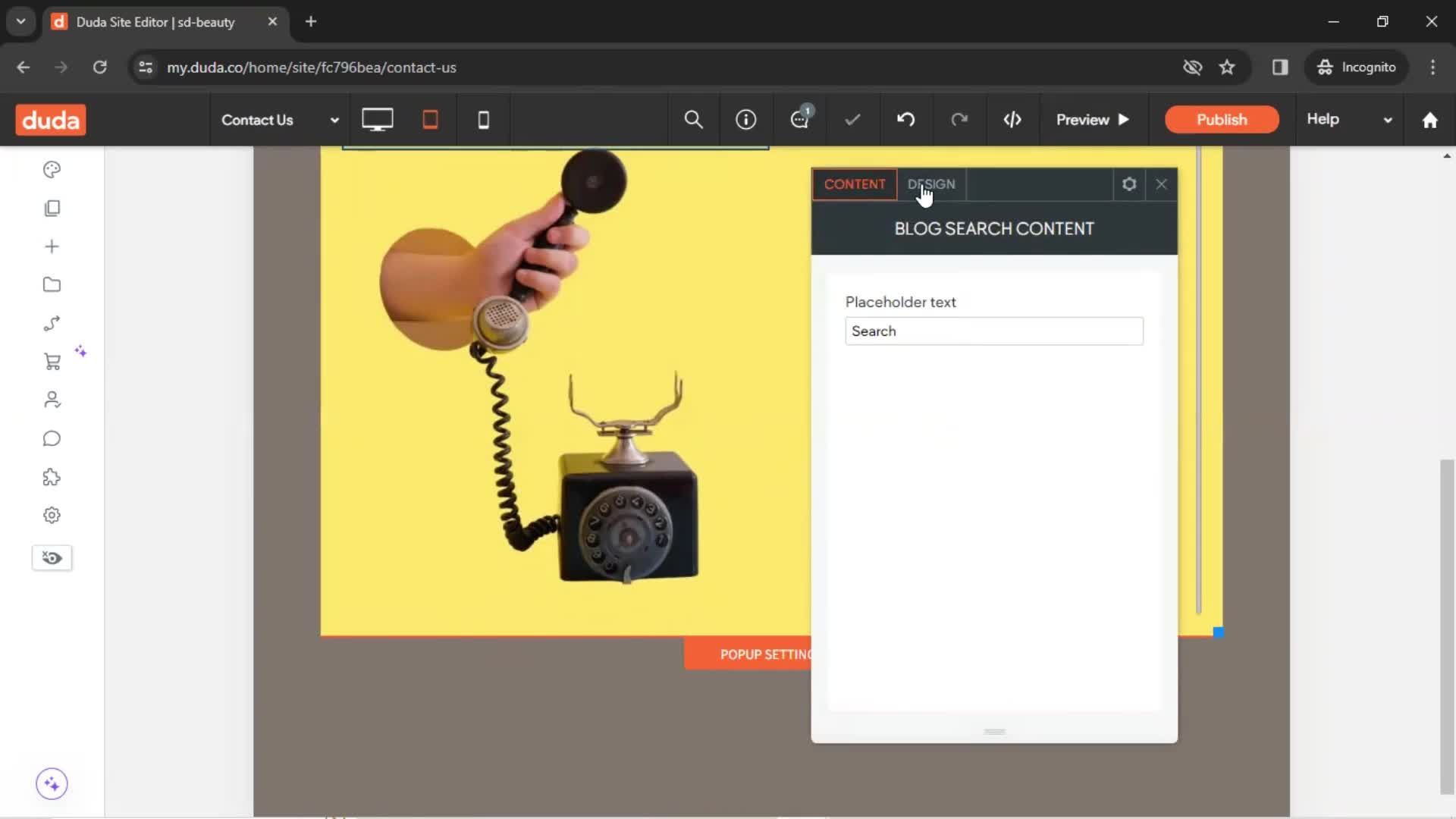 General browsing screenshot