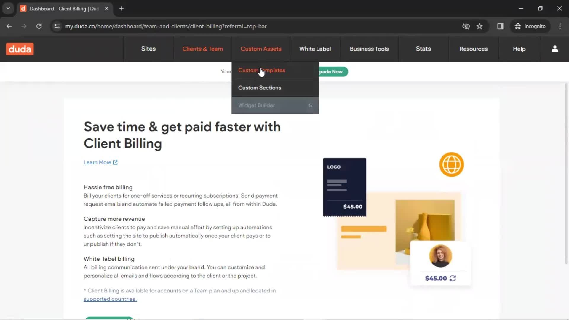 General browsing screenshot