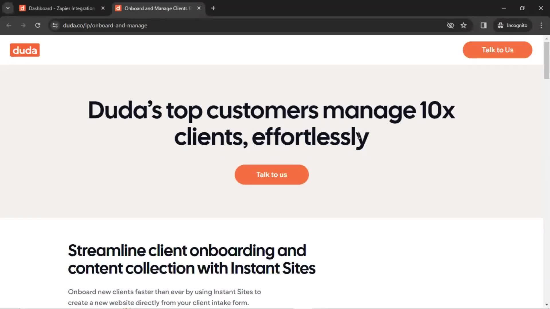 General browsing screenshot