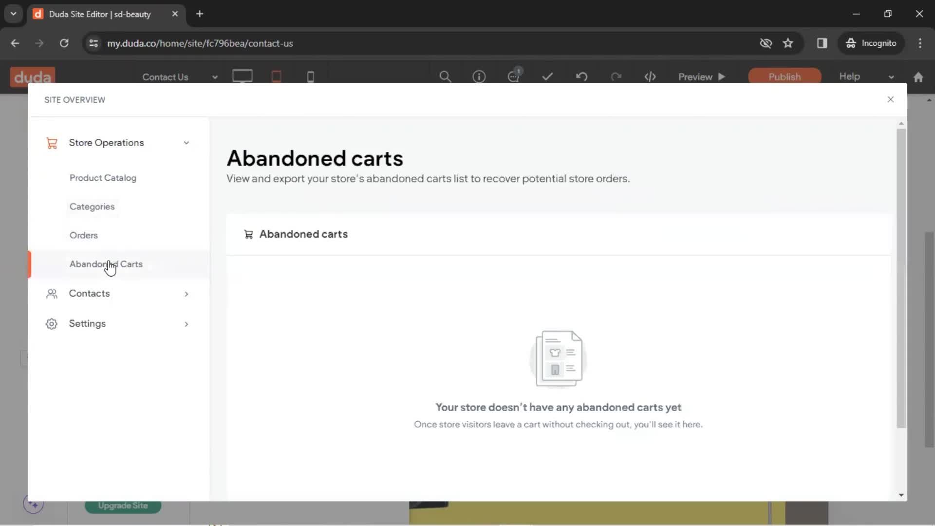 General browsing screenshot