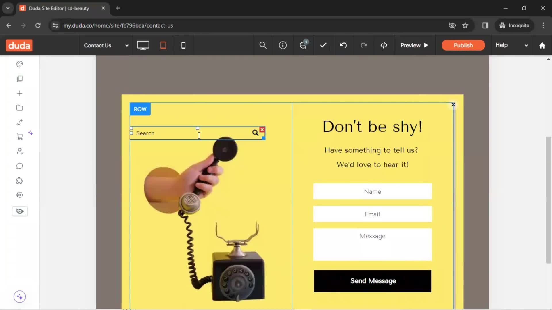 General browsing screenshot