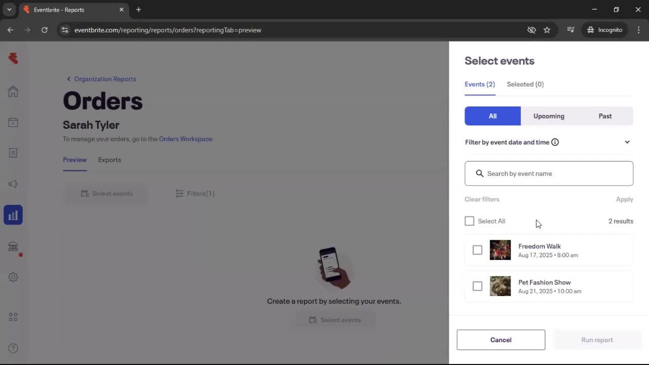General browsing screenshot