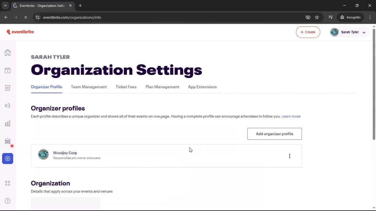 General browsing screenshot