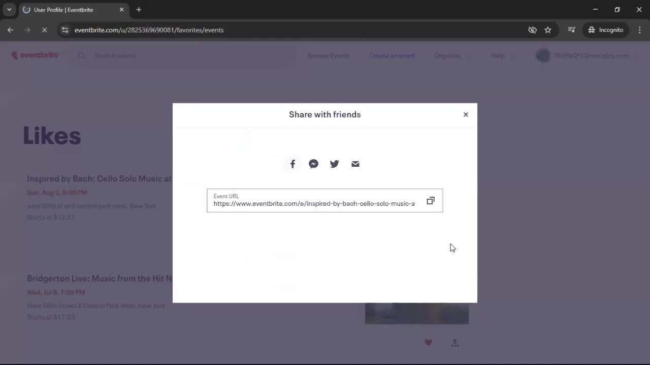 General browsing screenshot