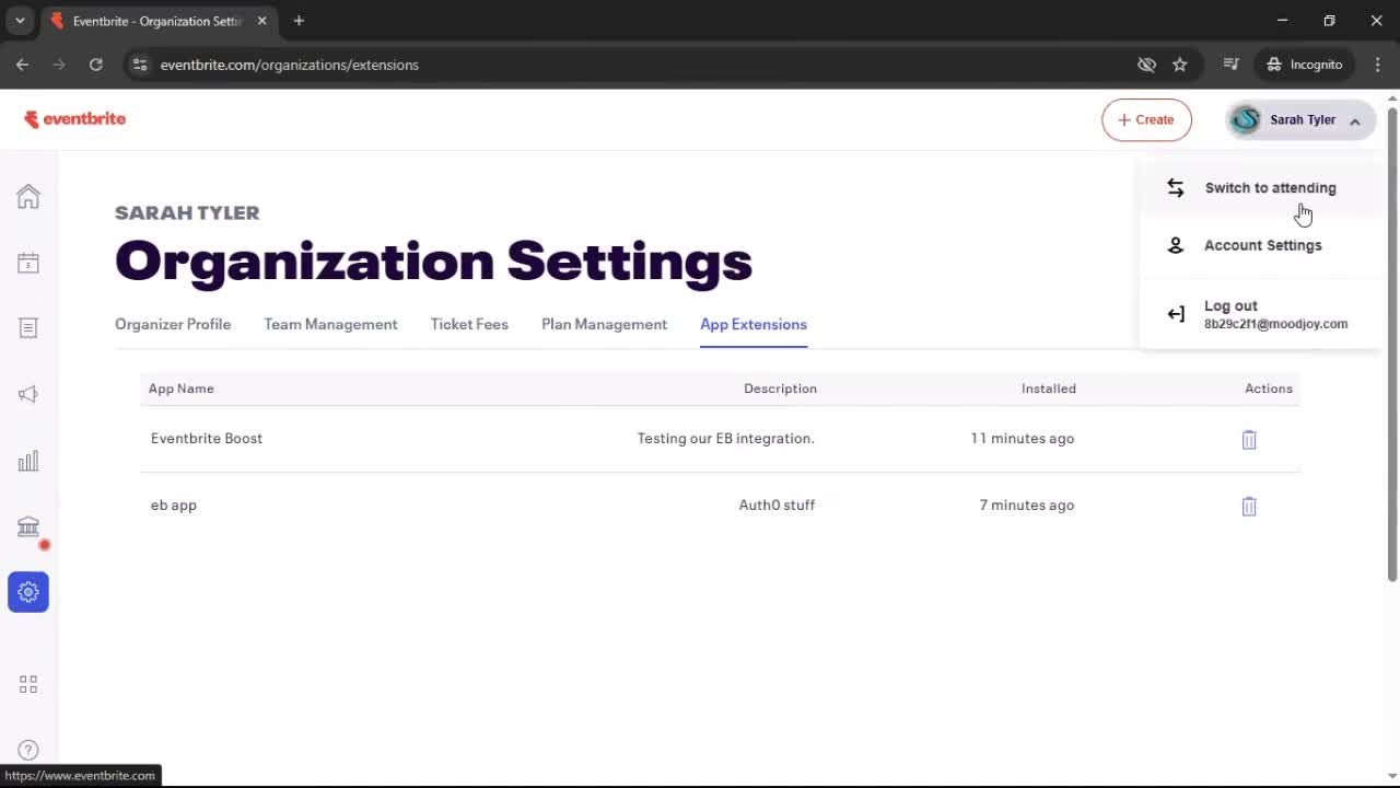 General browsing screenshot