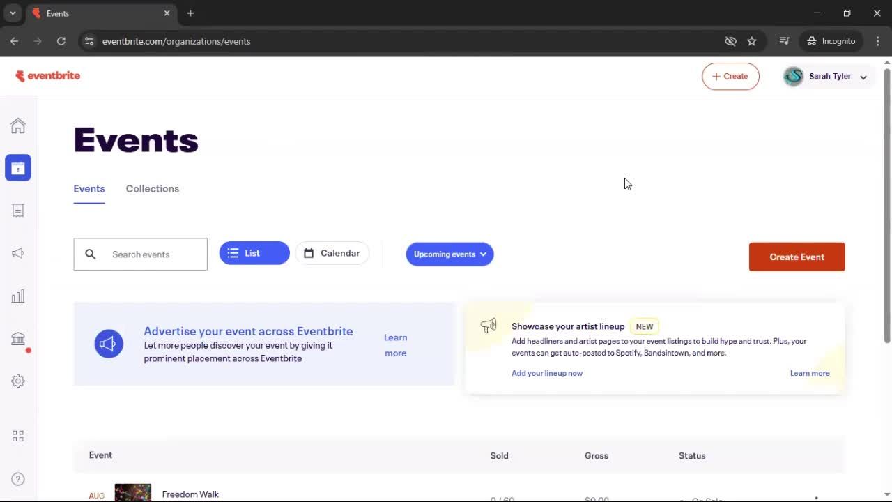 General browsing screenshot