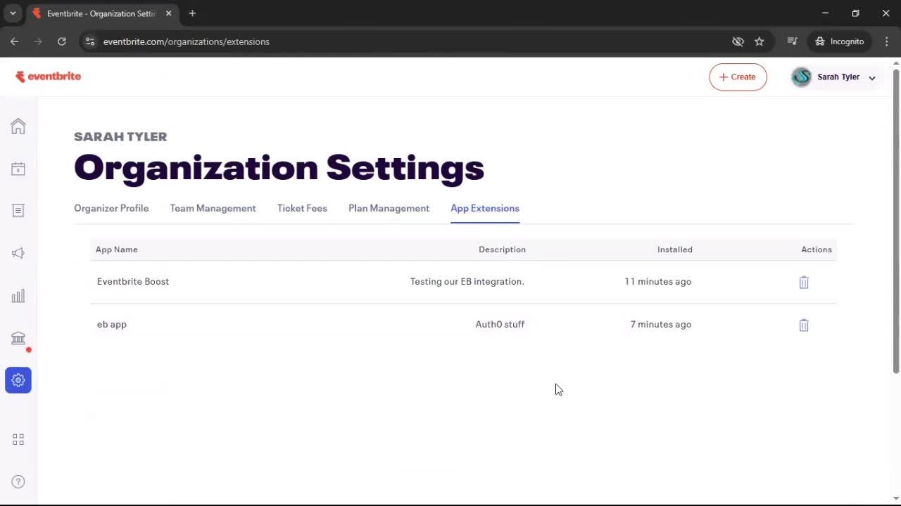 General browsing screenshot