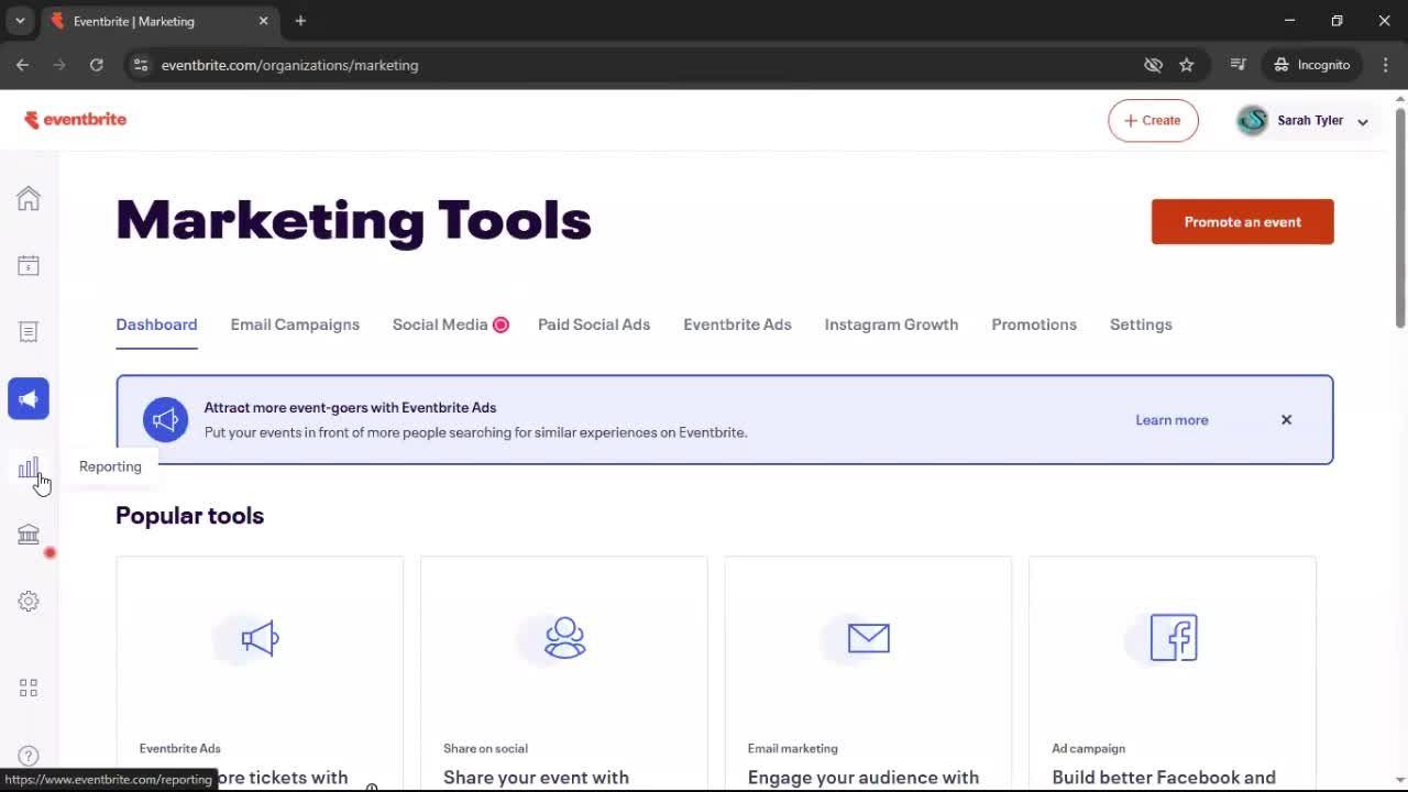General browsing screenshot