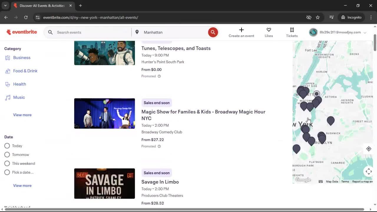 General browsing screenshot