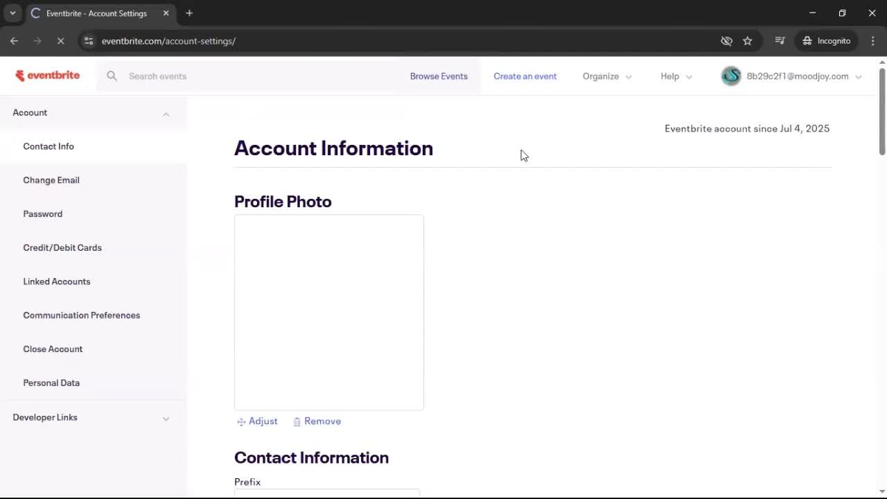 General browsing screenshot