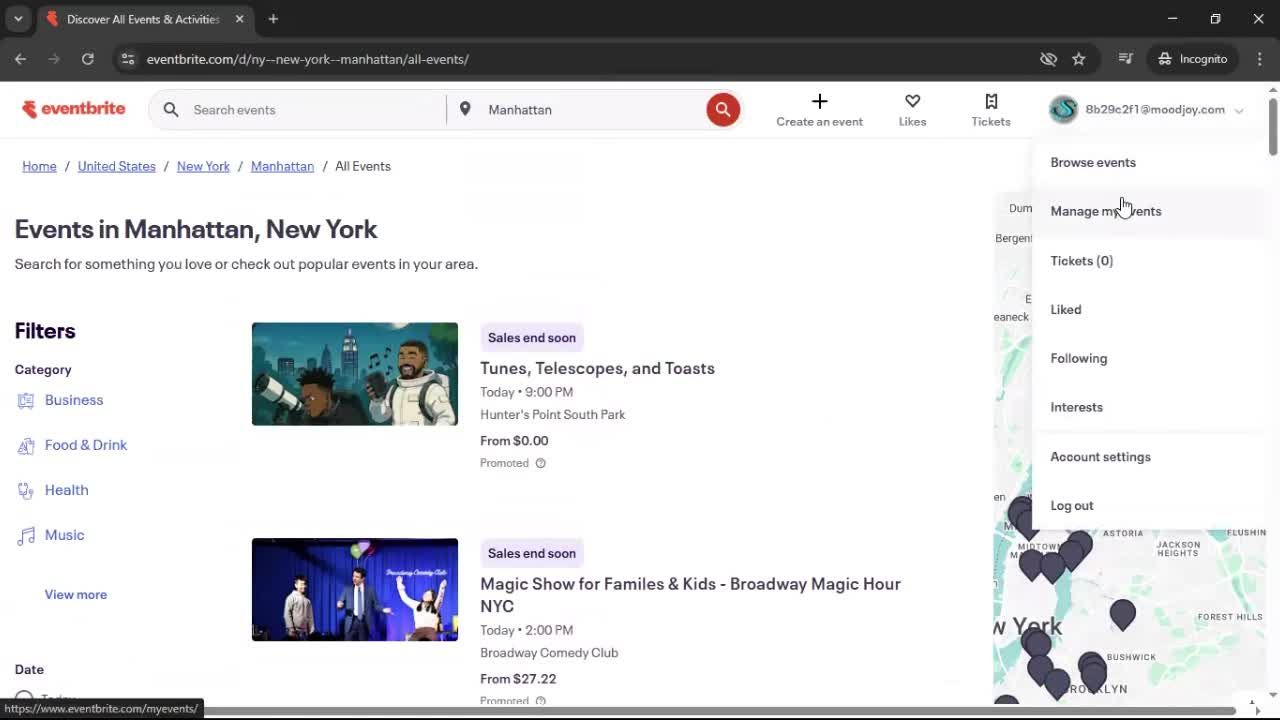 General browsing screenshot