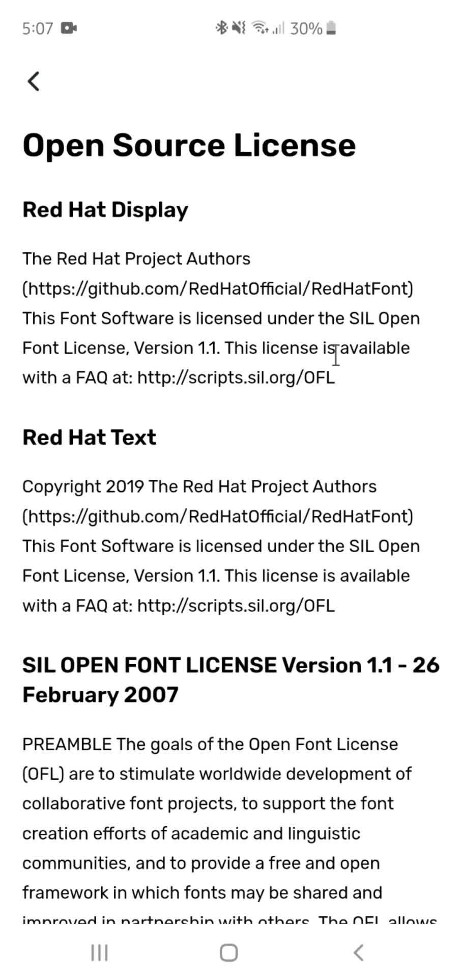 General browsing screenshot