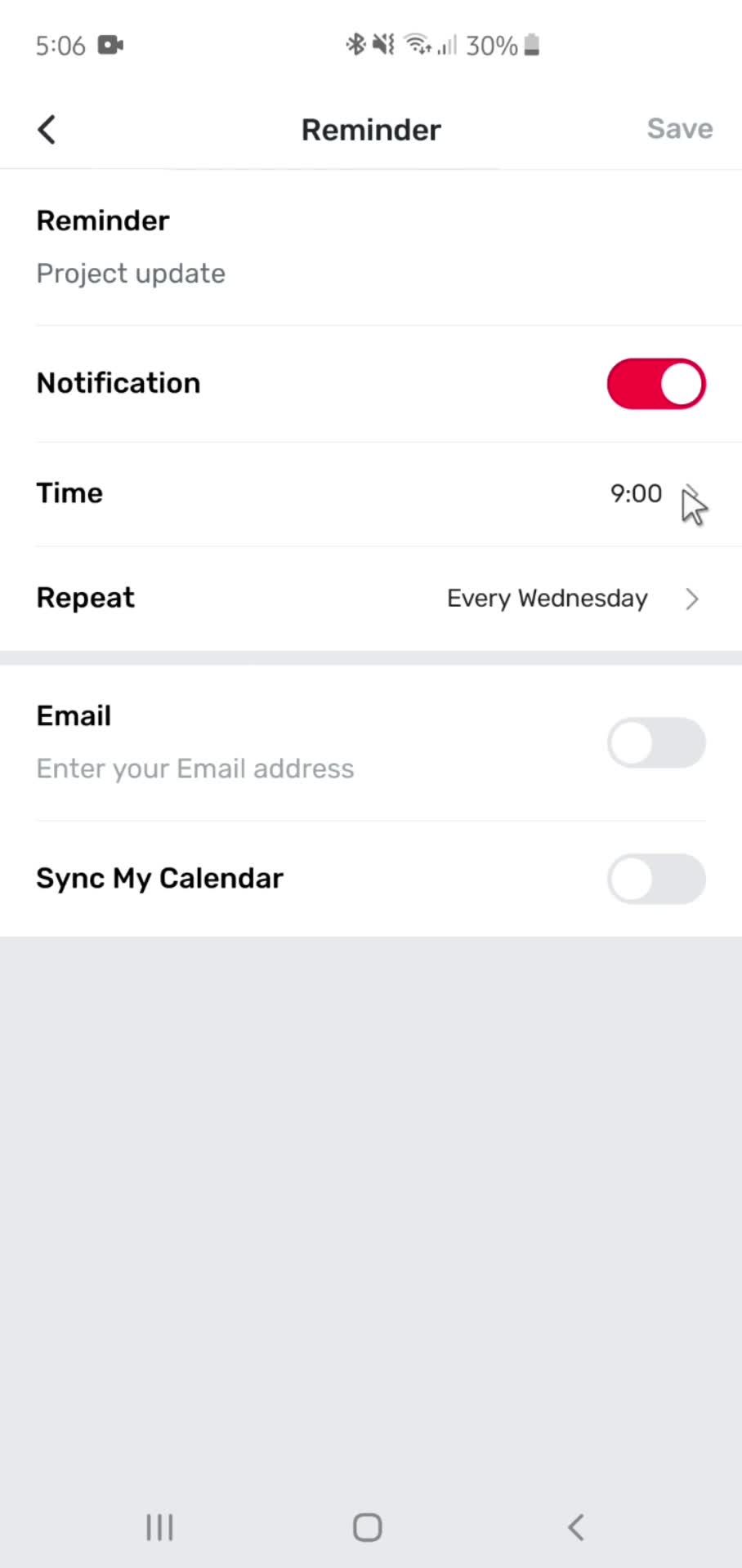 General browsing screenshot