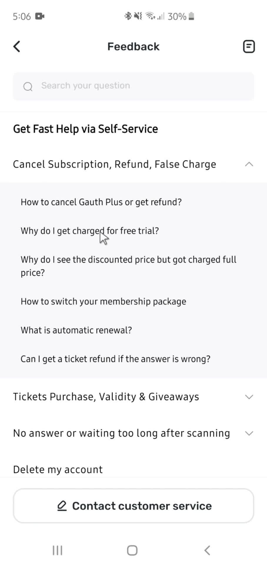 General browsing screenshot