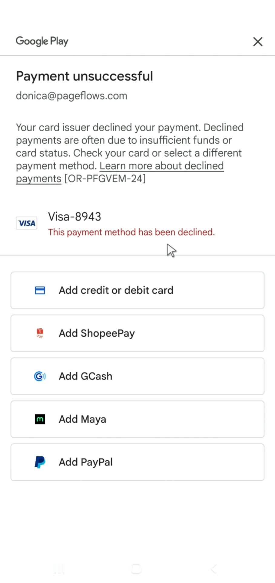 General browsing screenshot