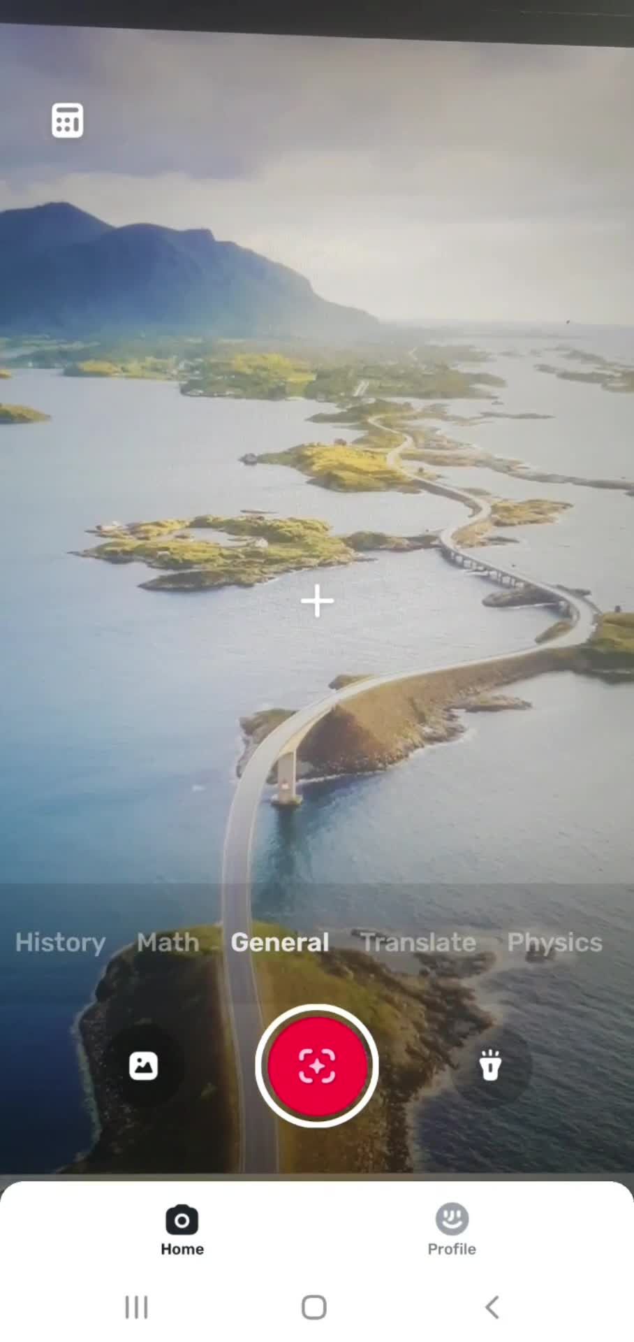 General browsing screenshot