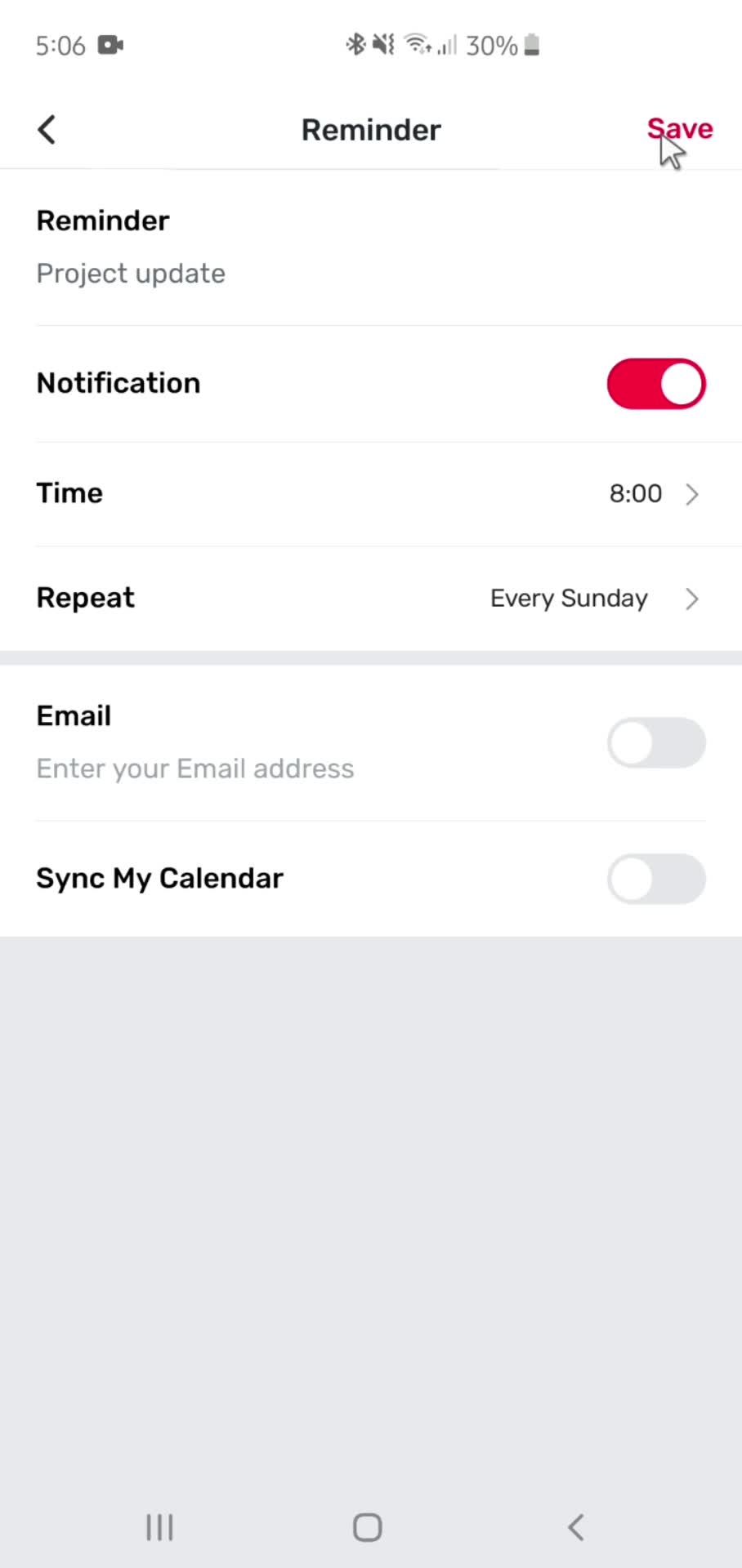 General browsing screenshot