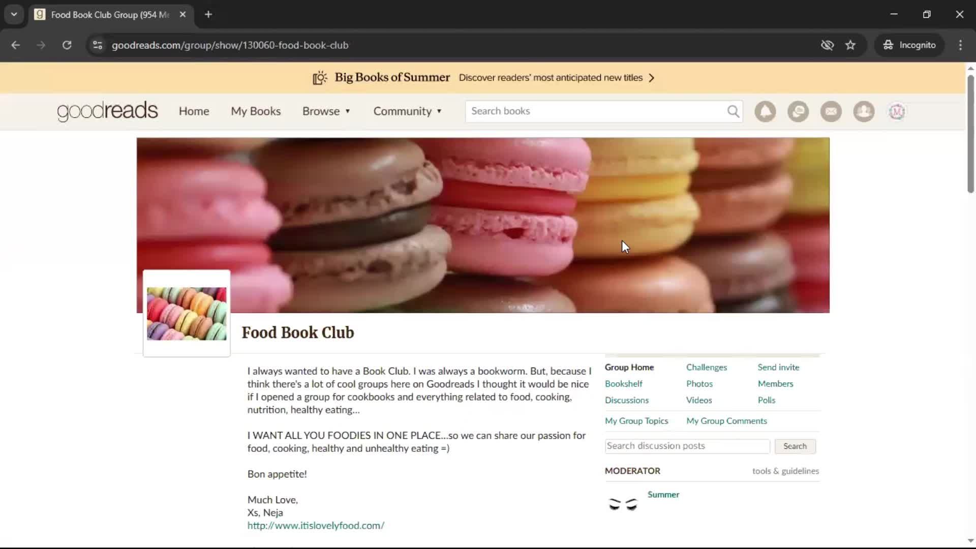 General browsing screenshot