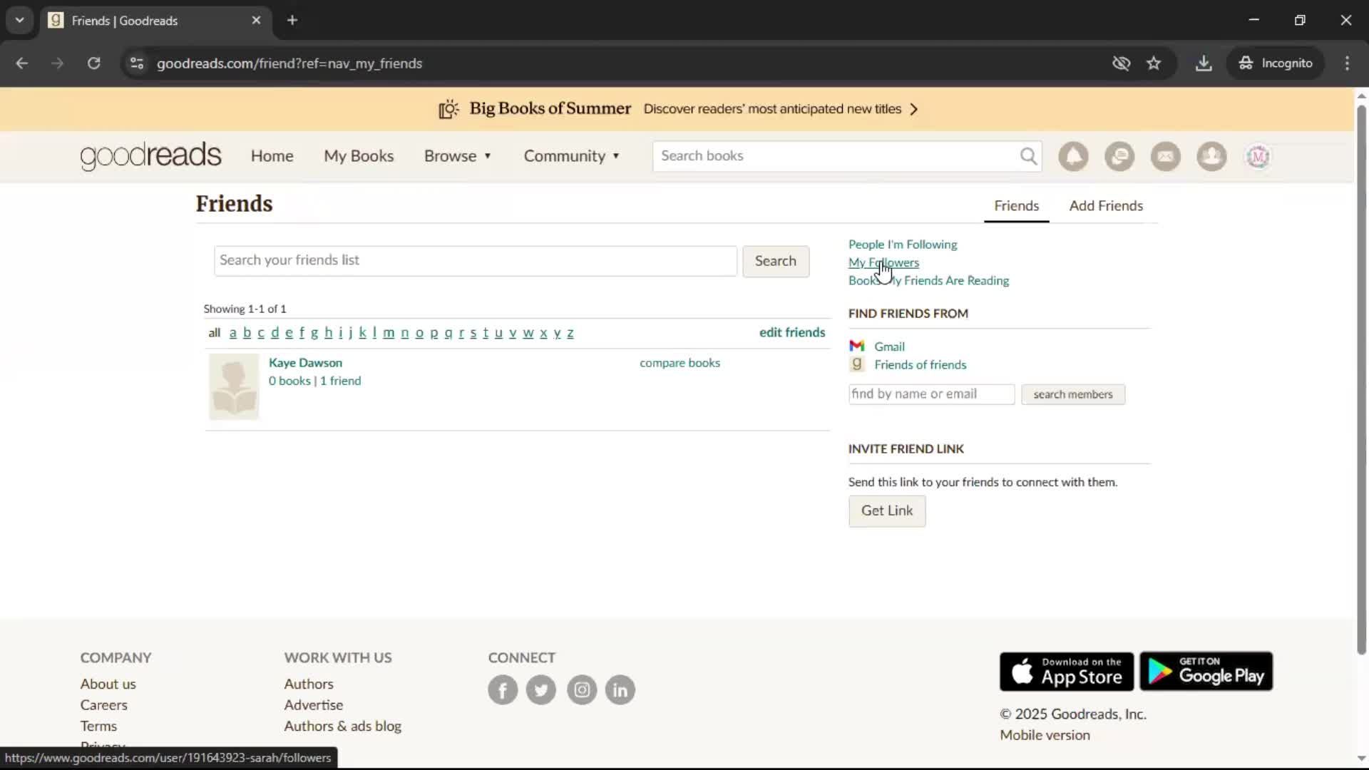 General browsing screenshot