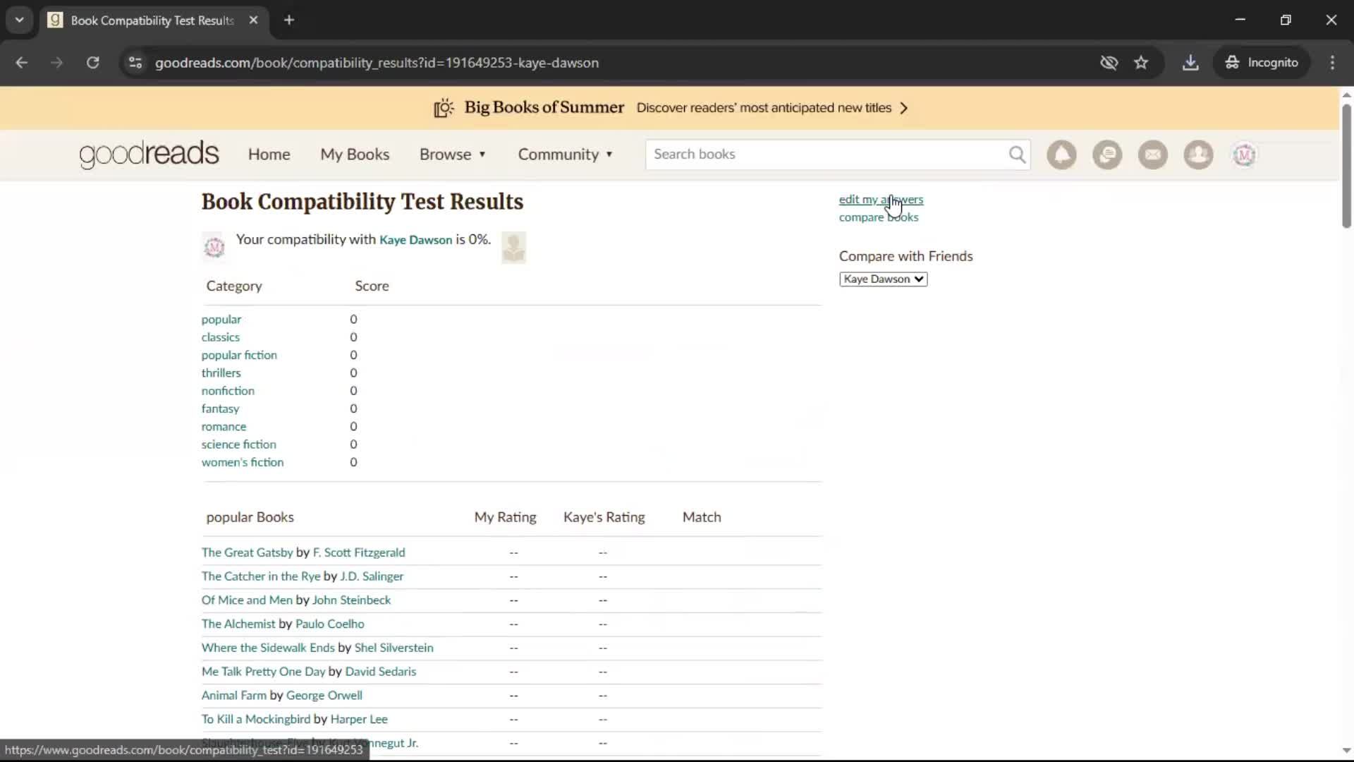 General browsing screenshot