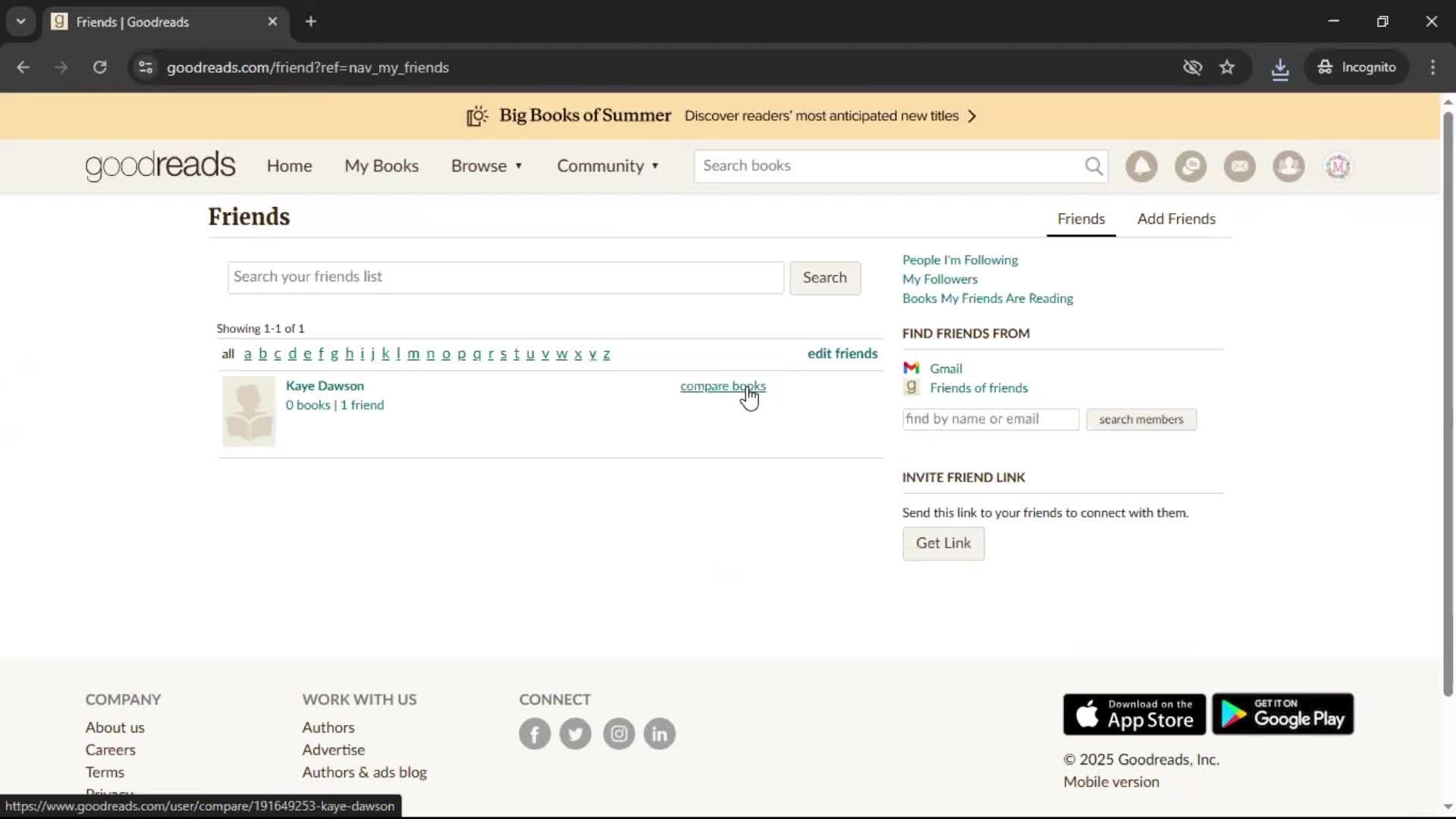 General browsing screenshot