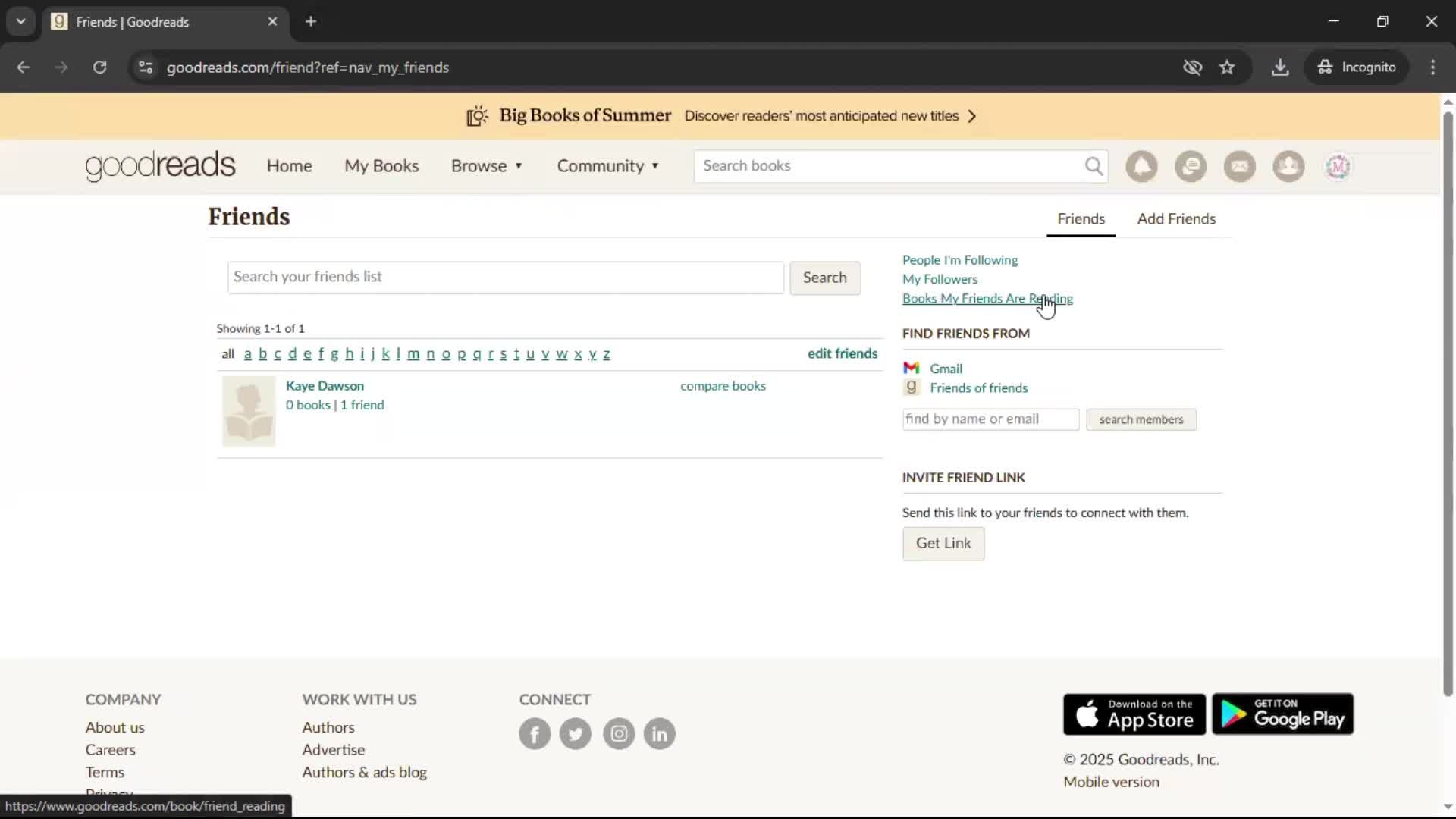 General browsing screenshot
