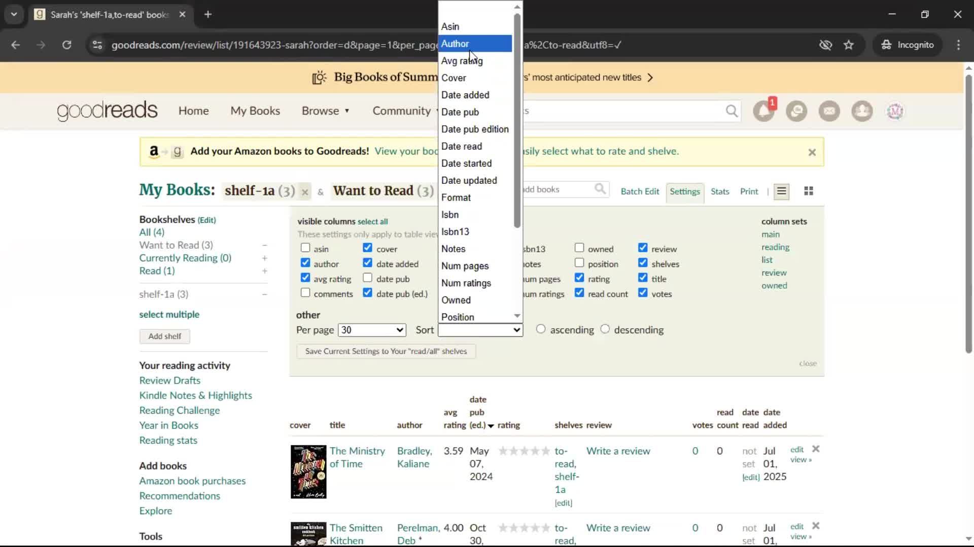 General browsing screenshot