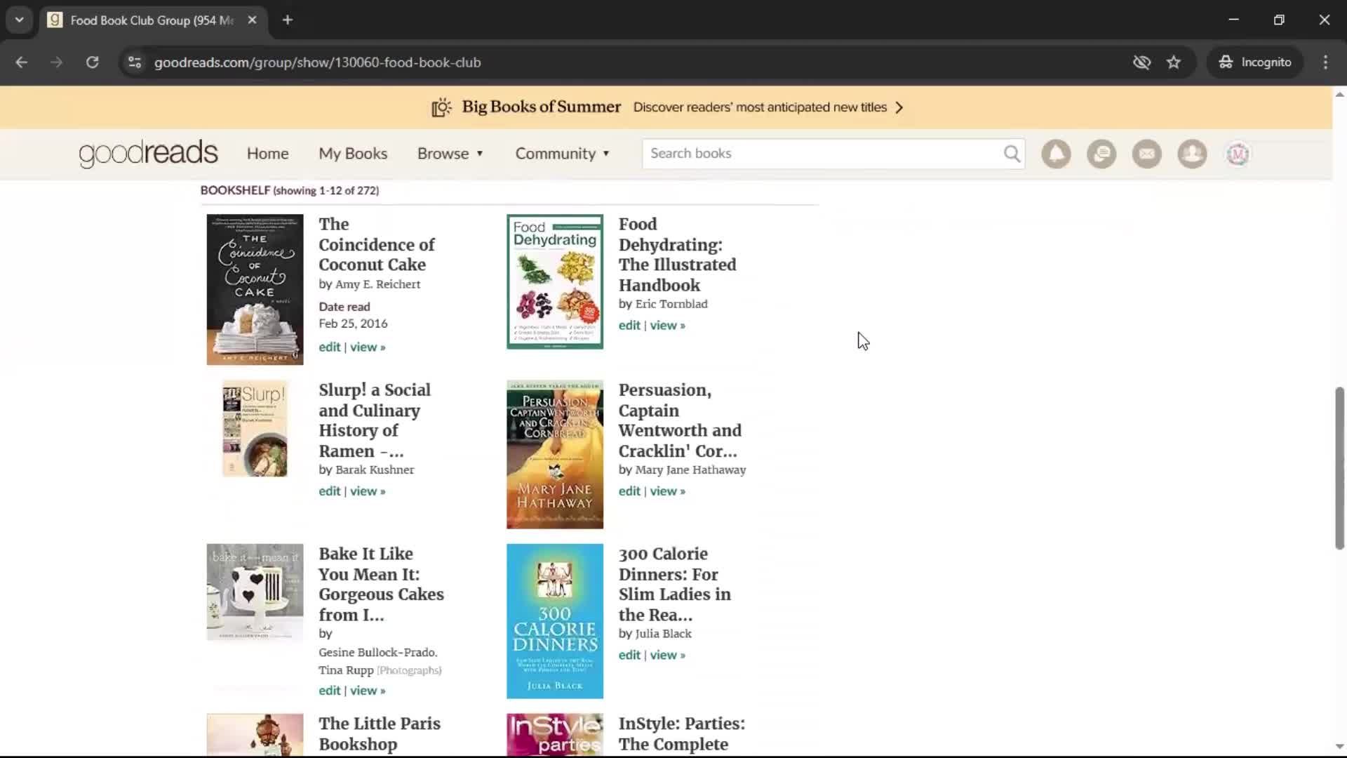 General browsing screenshot