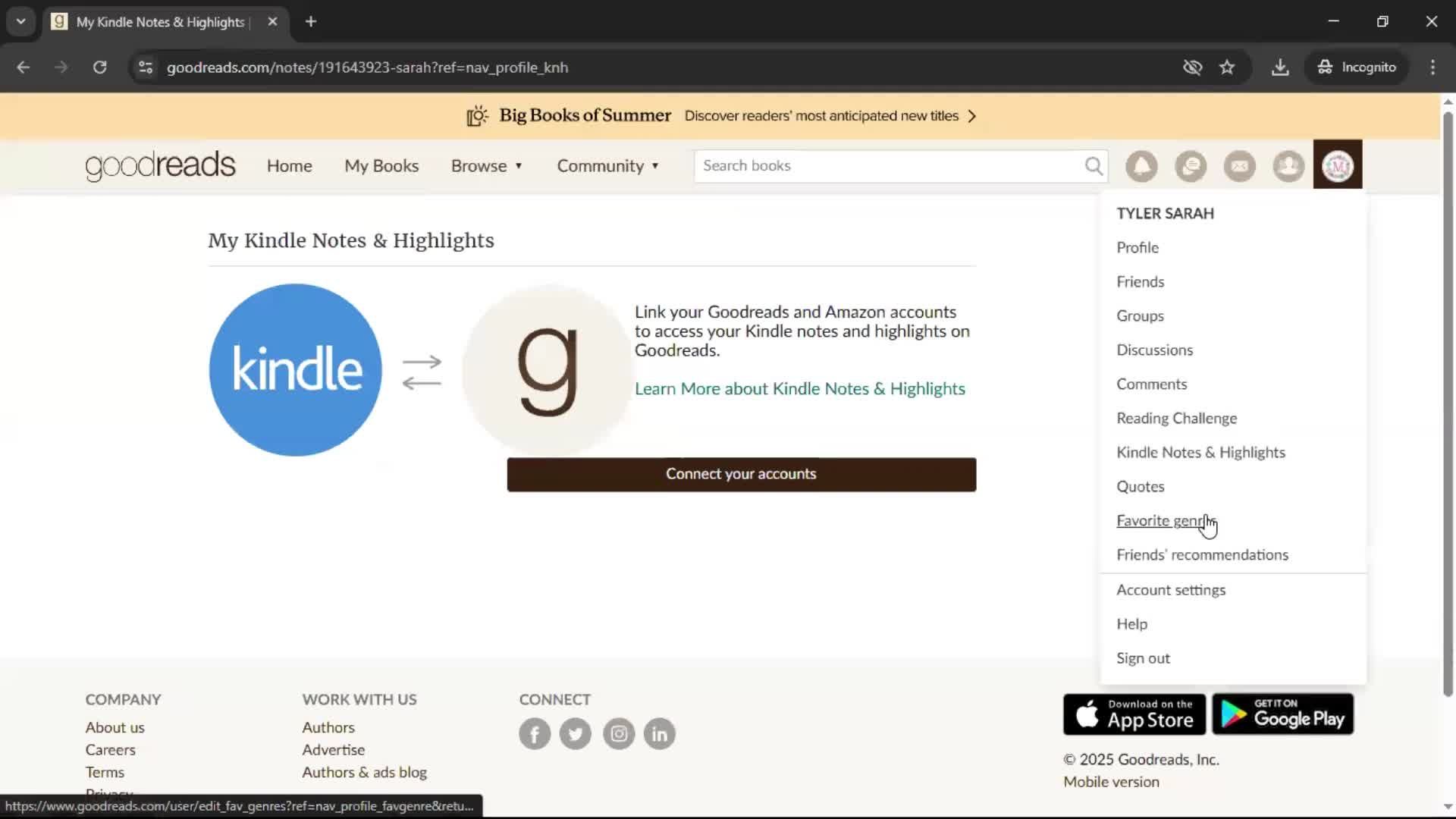 General browsing screenshot
