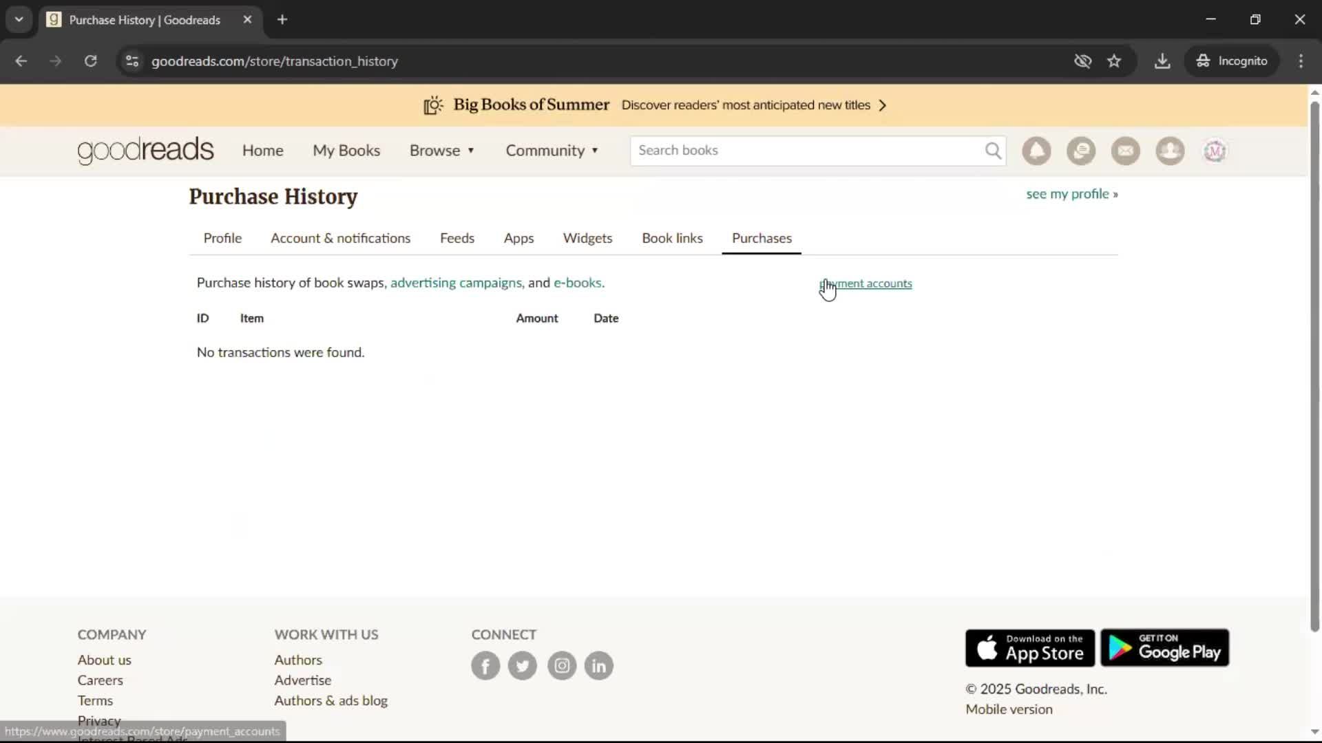 General browsing screenshot