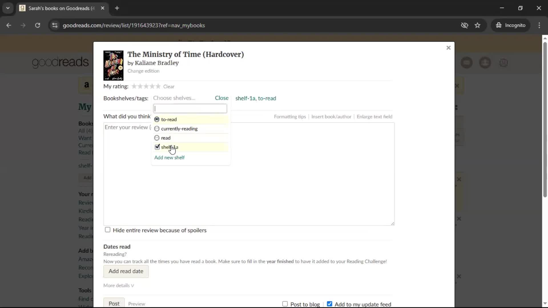 General browsing screenshot