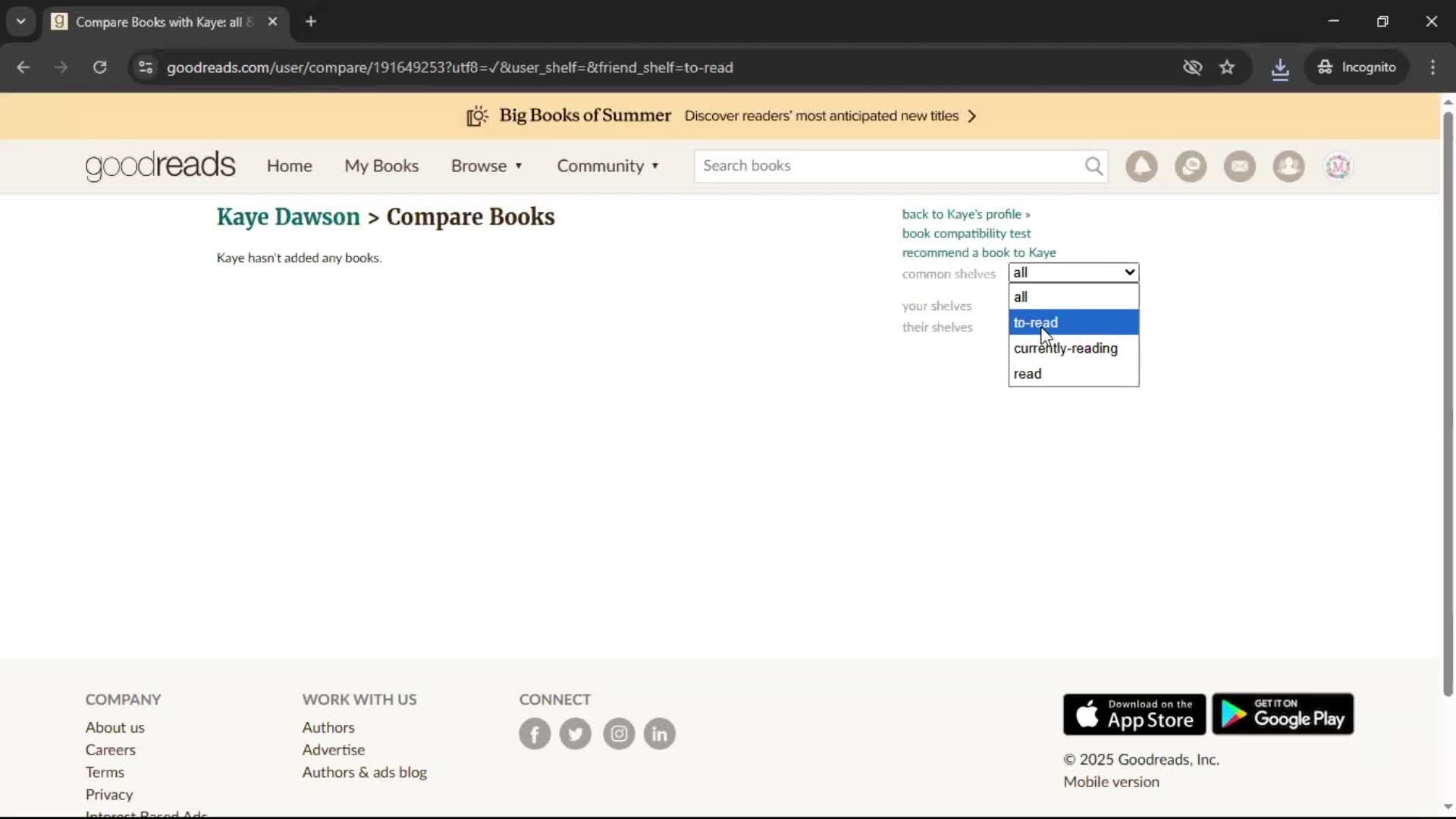 General browsing screenshot