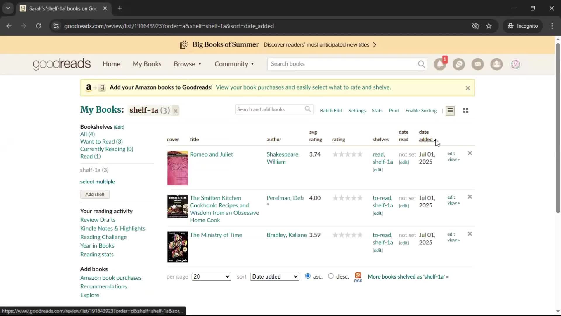 General browsing screenshot