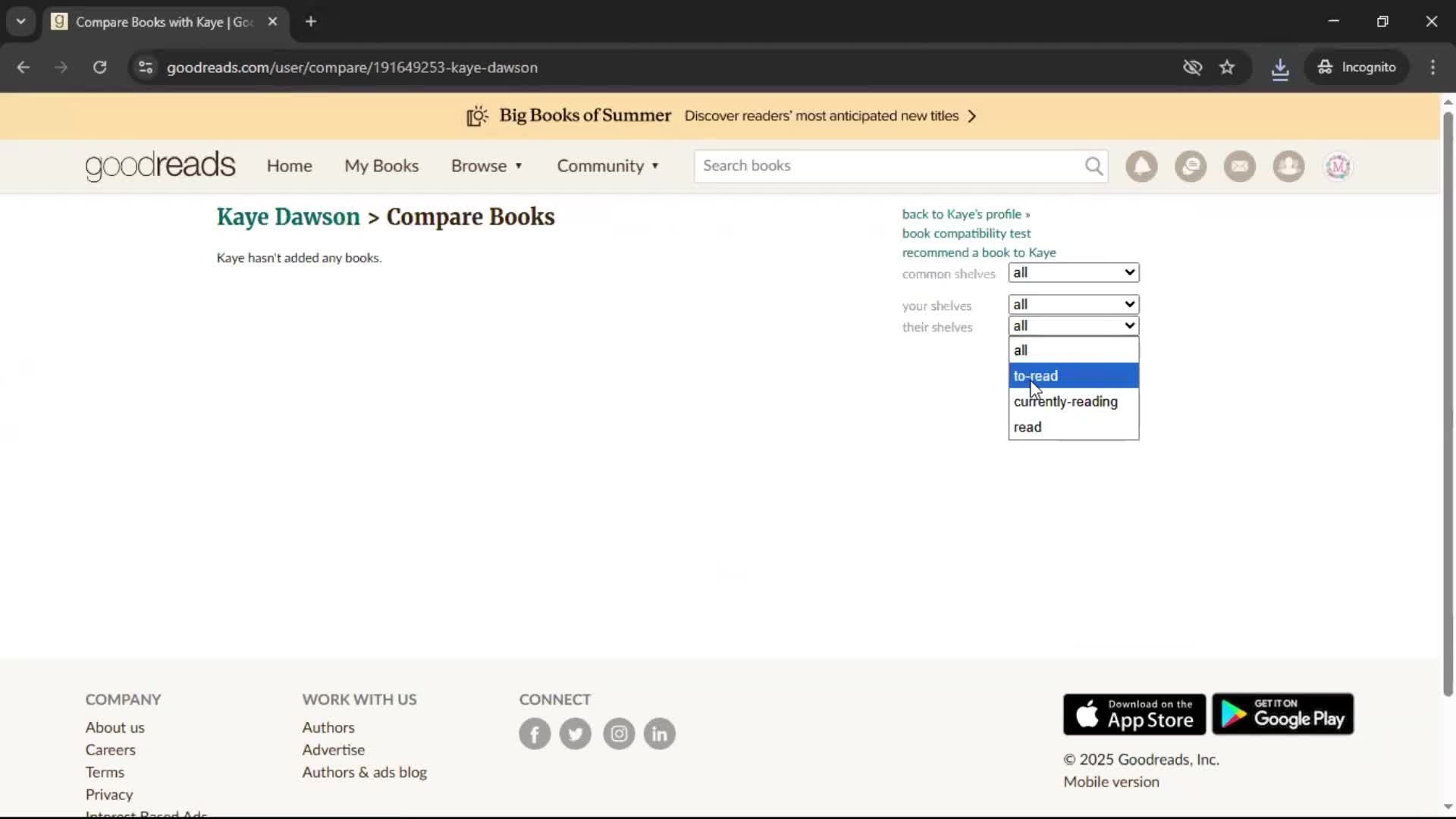 General browsing screenshot
