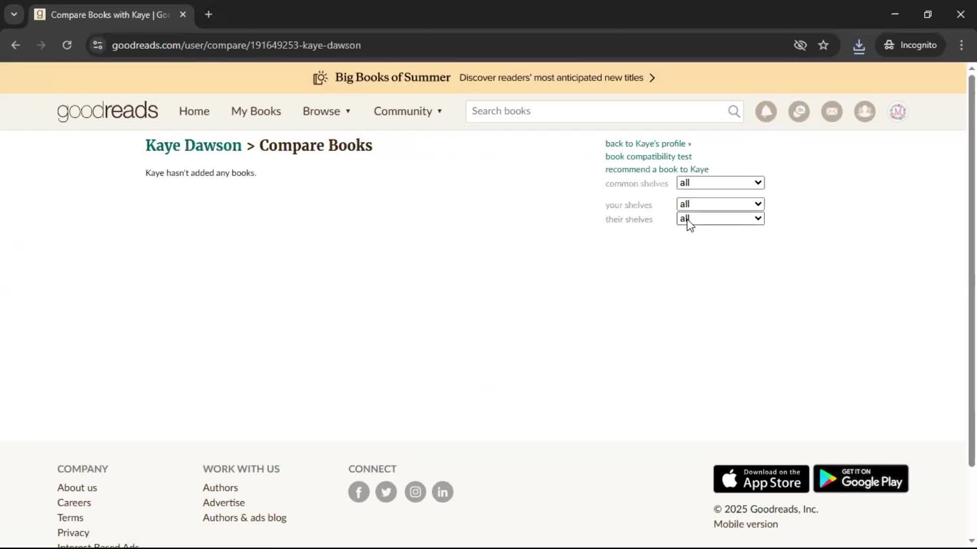 General browsing screenshot