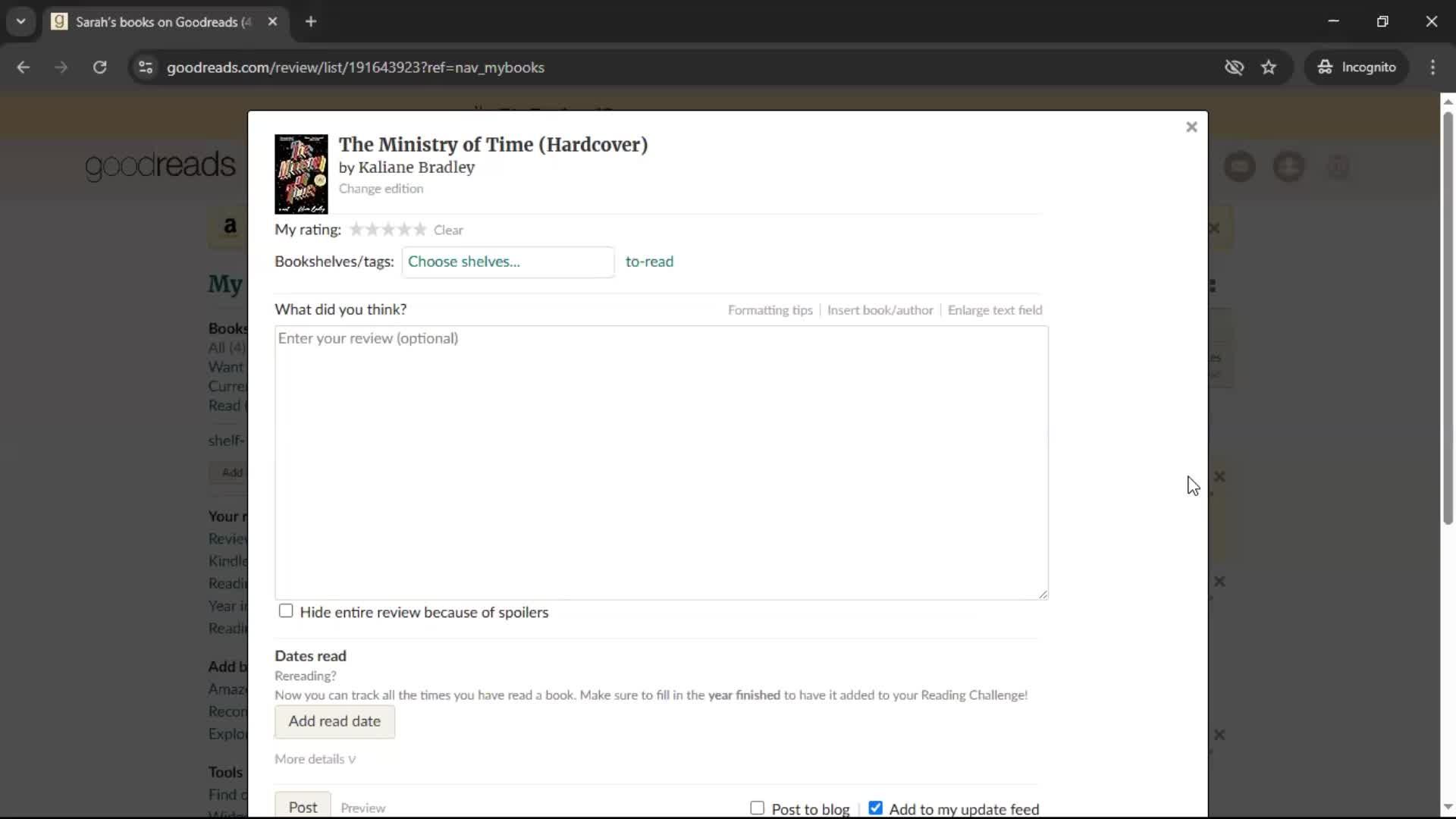 General browsing screenshot
