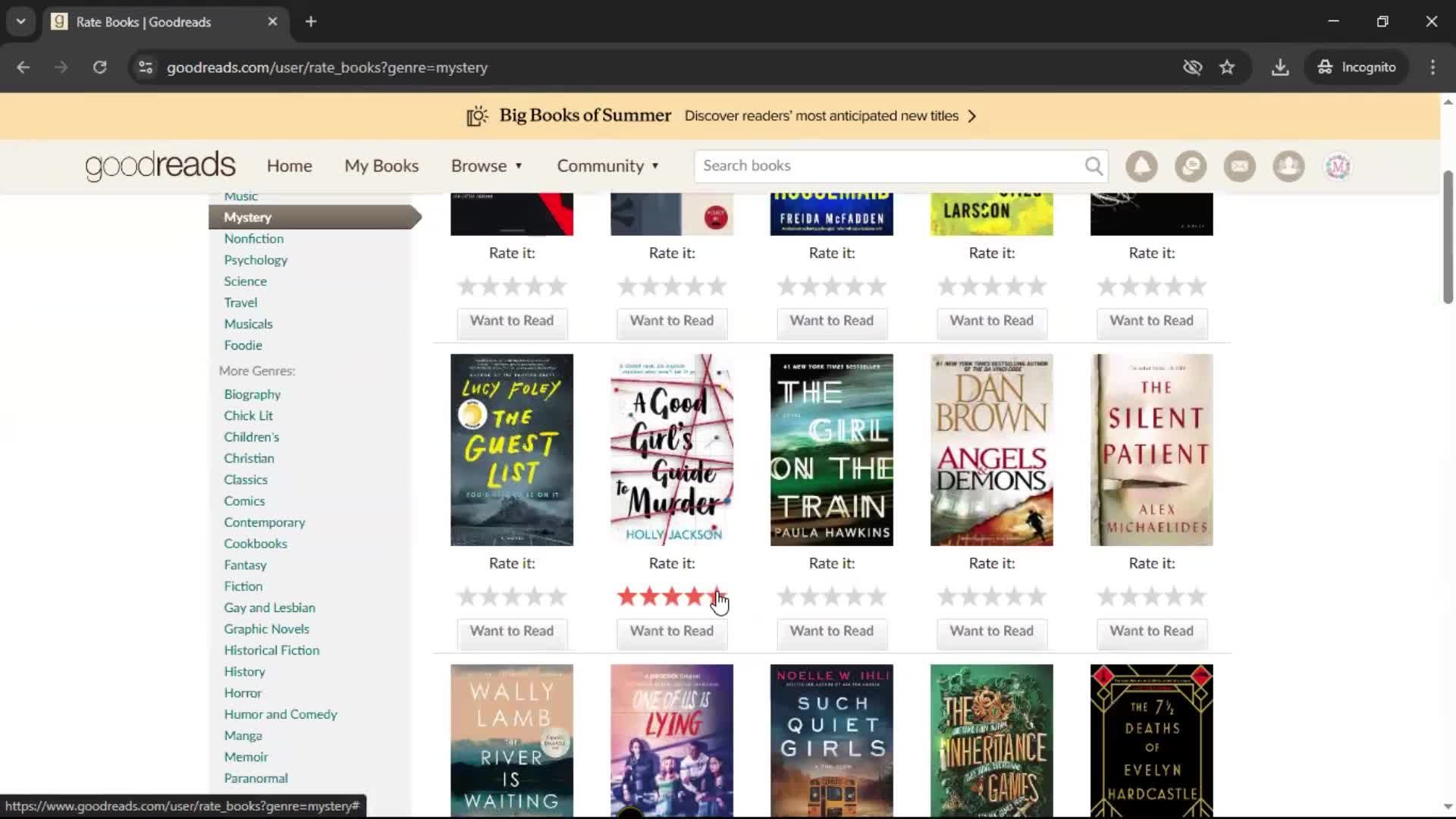 General browsing screenshot