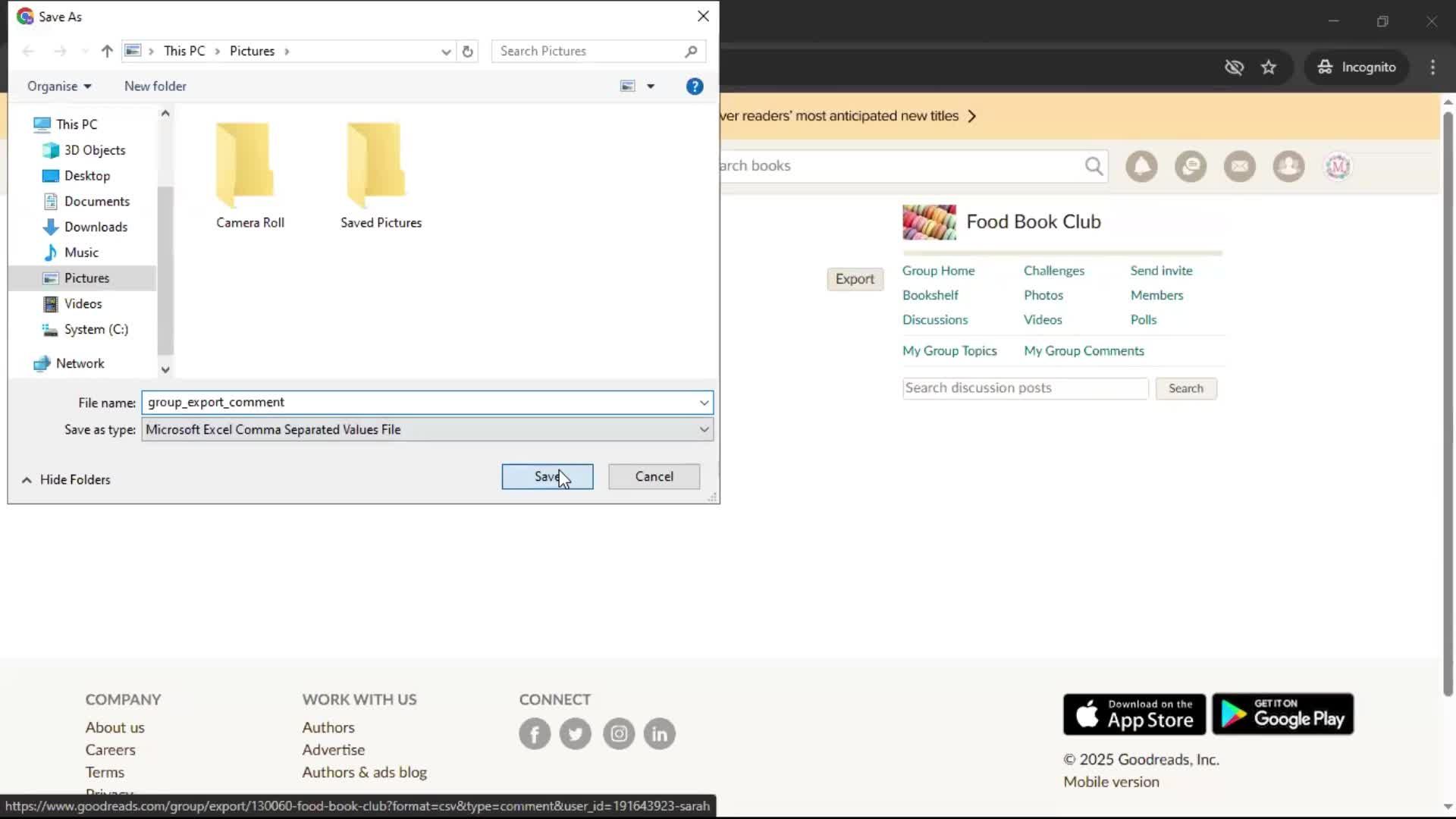 General browsing screenshot