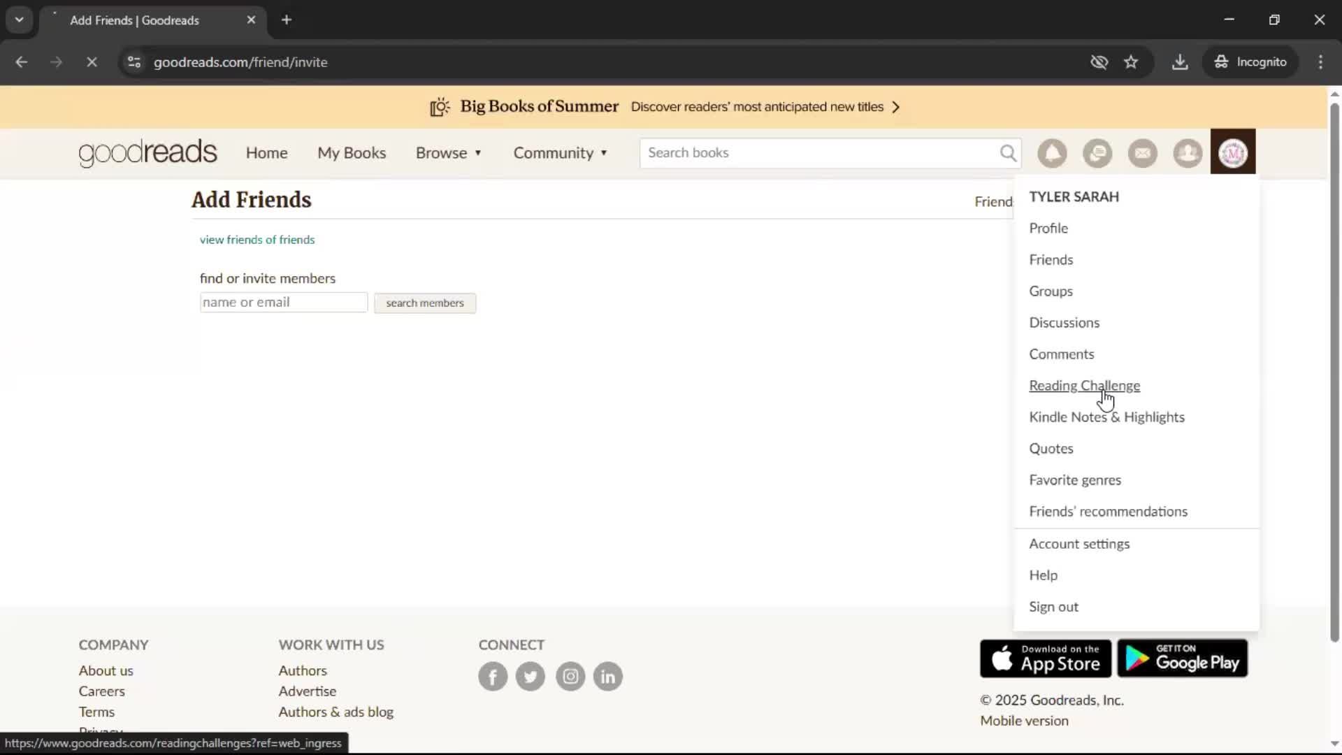 General browsing screenshot